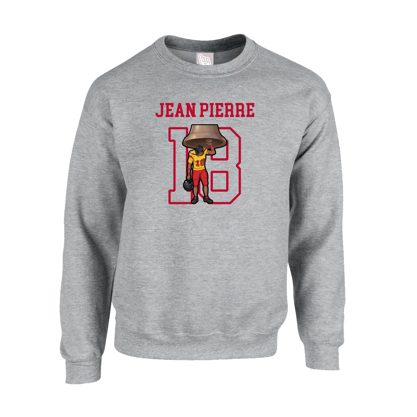 Fleece Crew — Shirsey in Grey