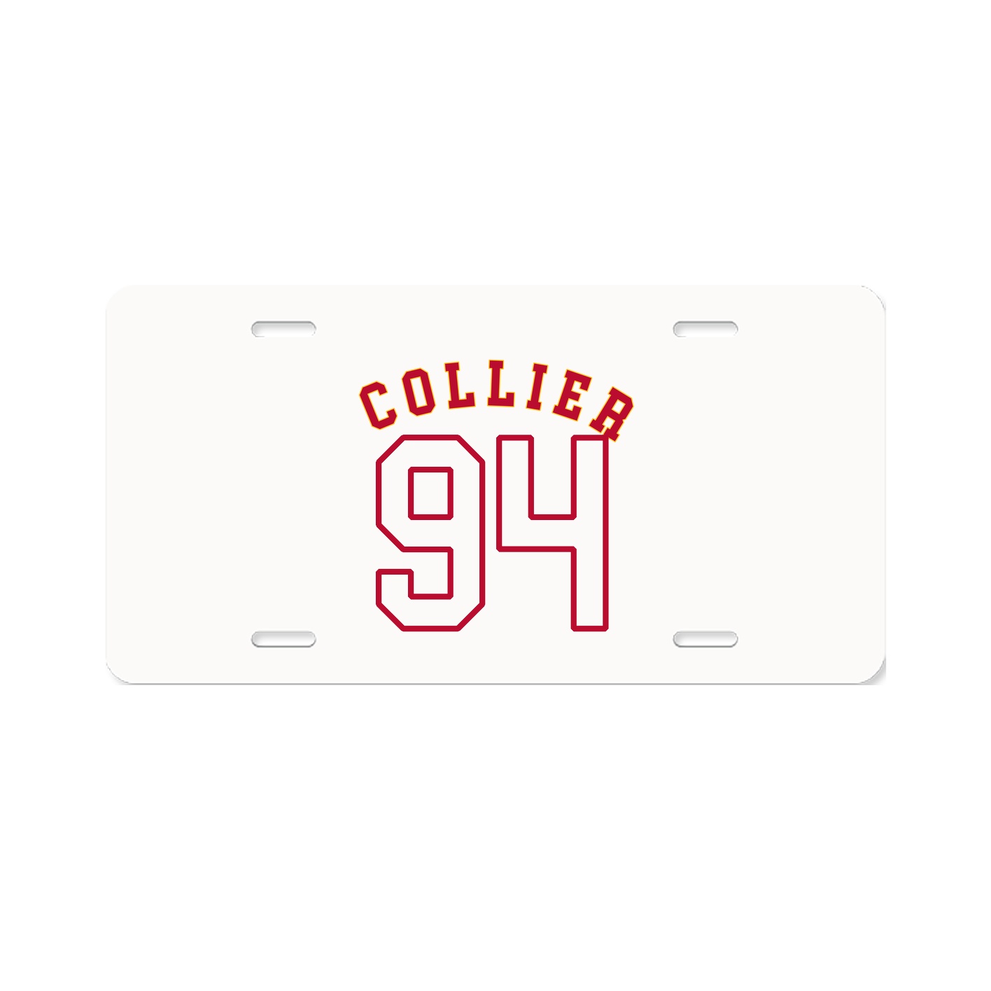 License Plate — Shirsey Arch in Classic