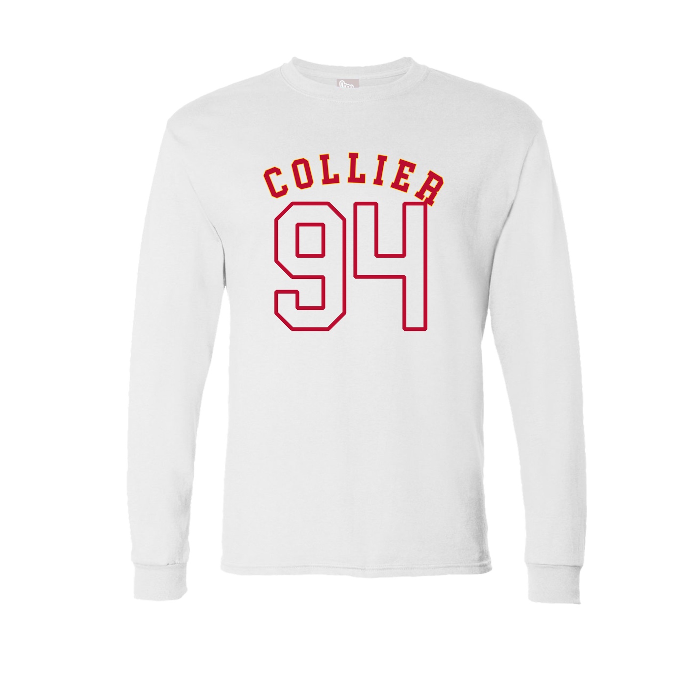 Long Sleeve Tee — Shirsey Arch in White