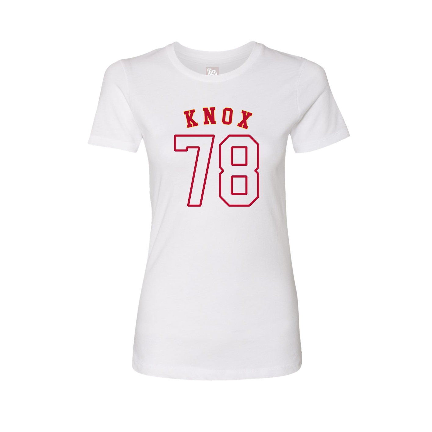 Womens Tee — Shirsey Arch in White