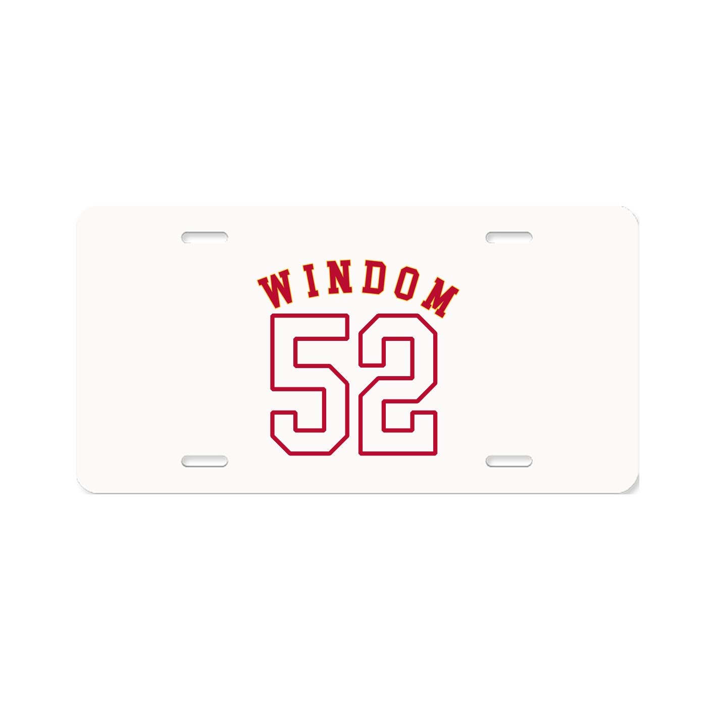 License Plate — Shirsey Arch in Classic