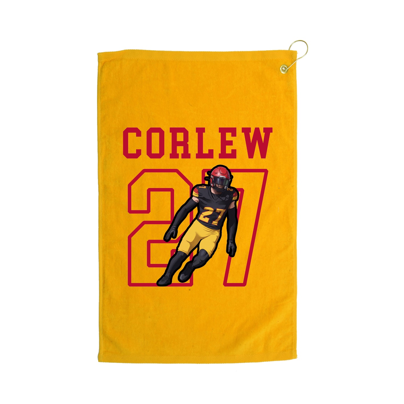 Golf Towel — Shirsey in Gold