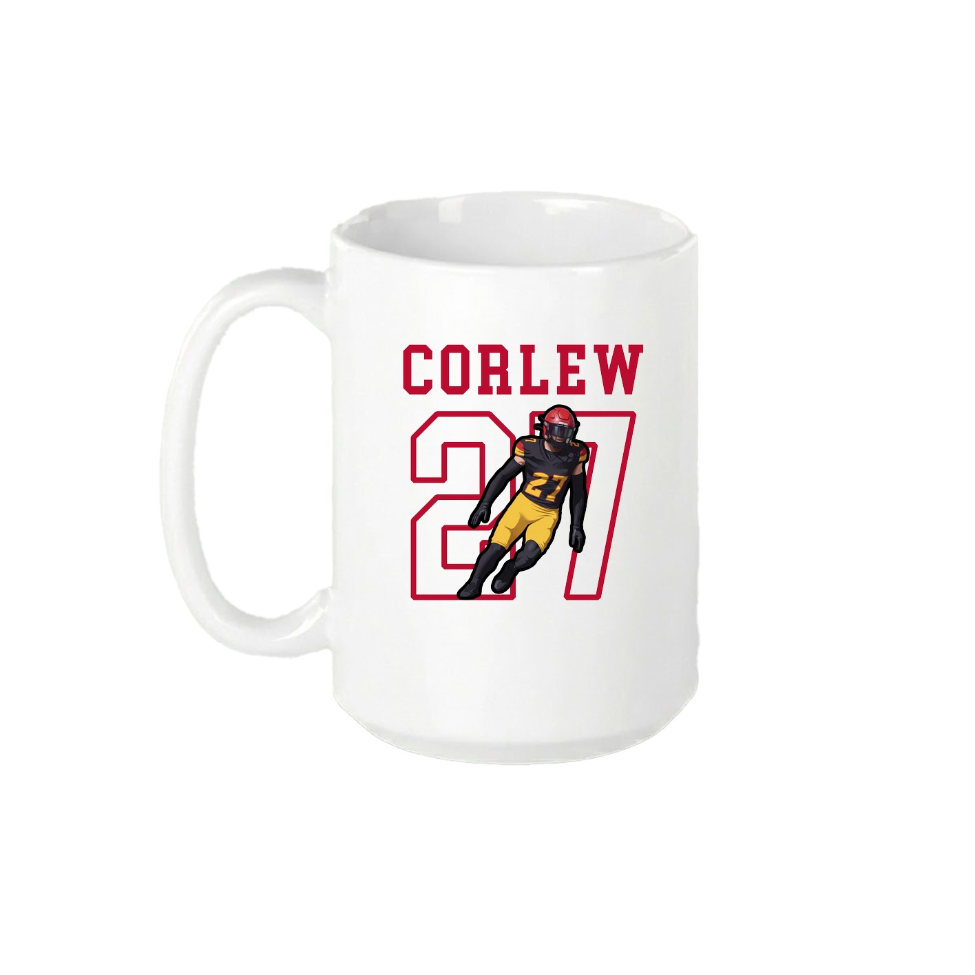 15oz Coffee Mug — Shirsey in White
