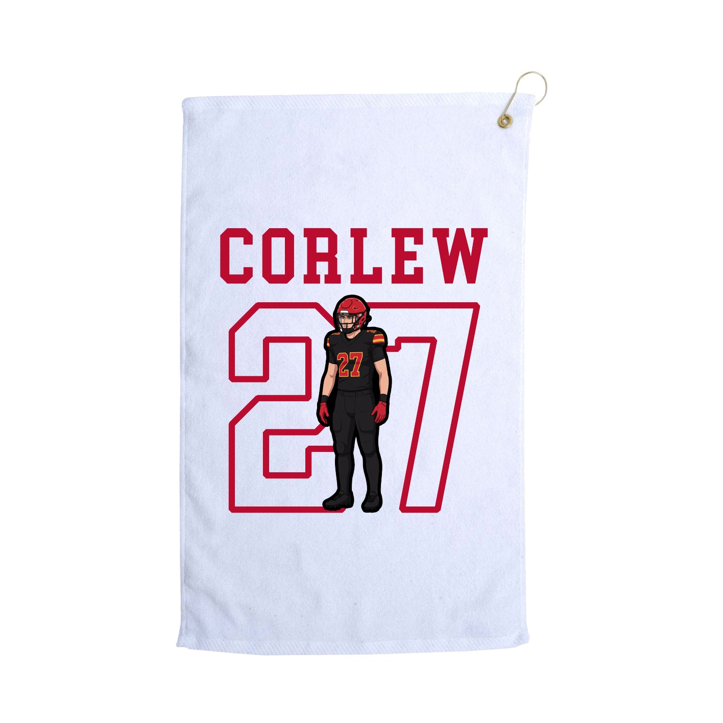 Golf Towel — Shirsey in White