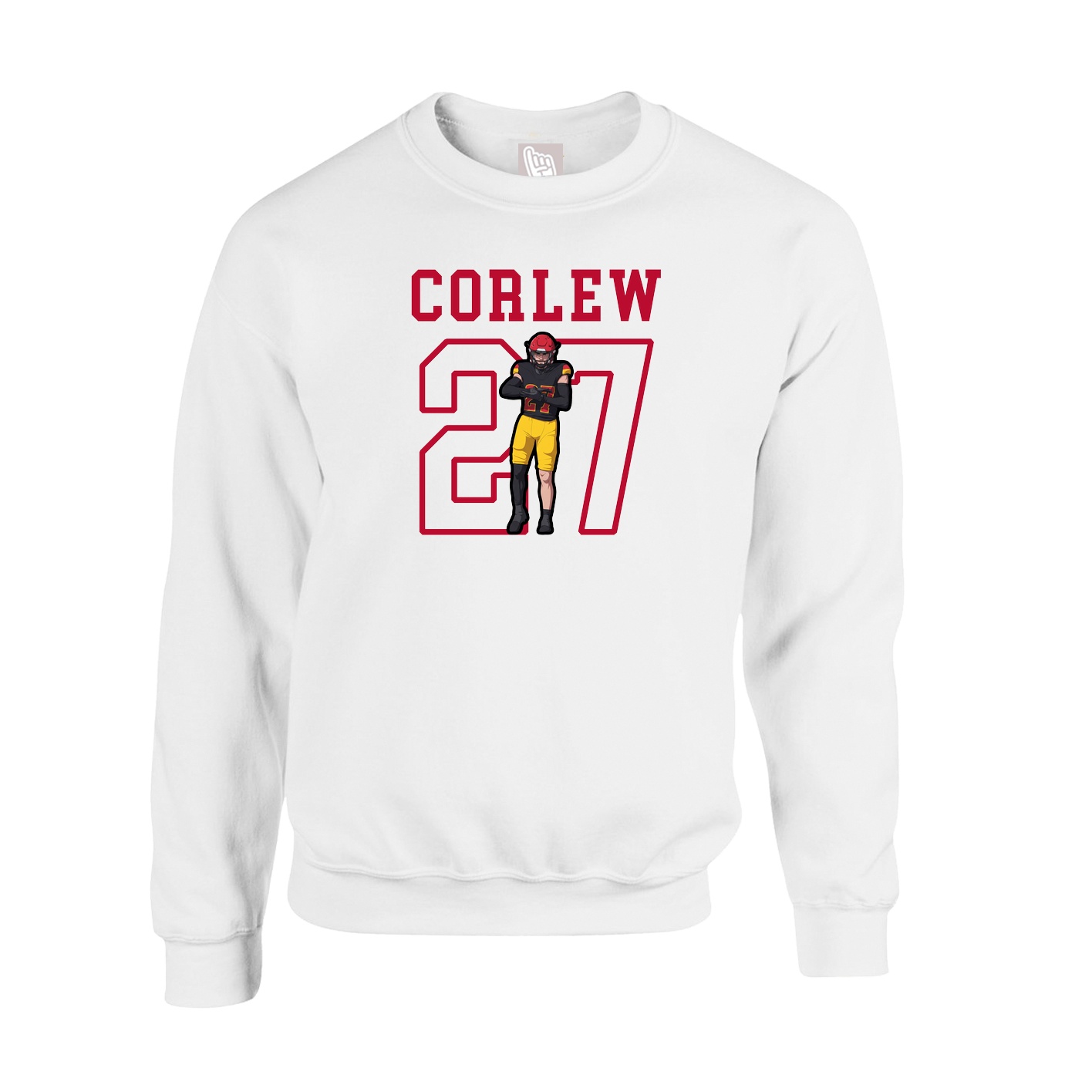 Fleece Crew — Shirsey in White