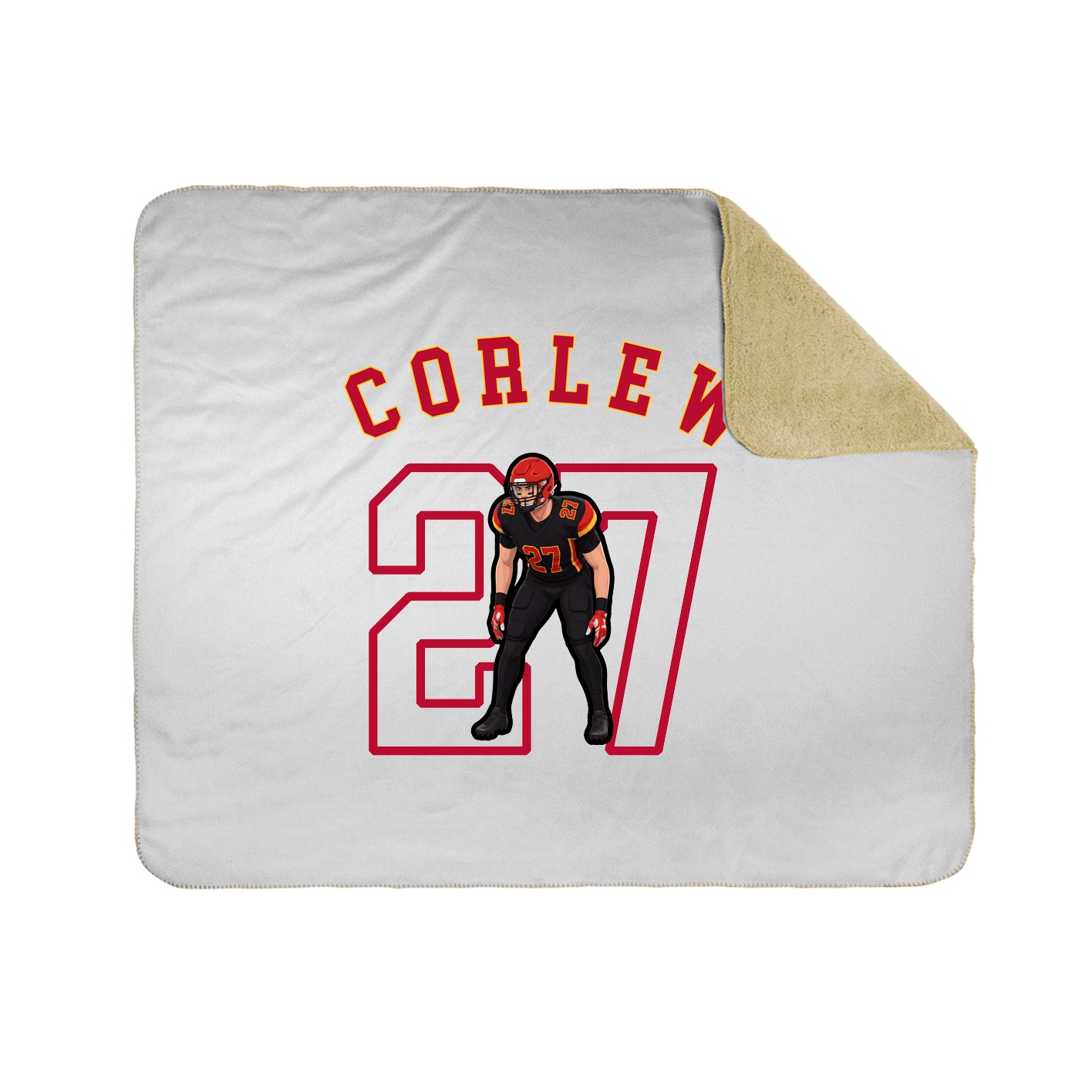 Throw Blanket — Shirsey Arch in White