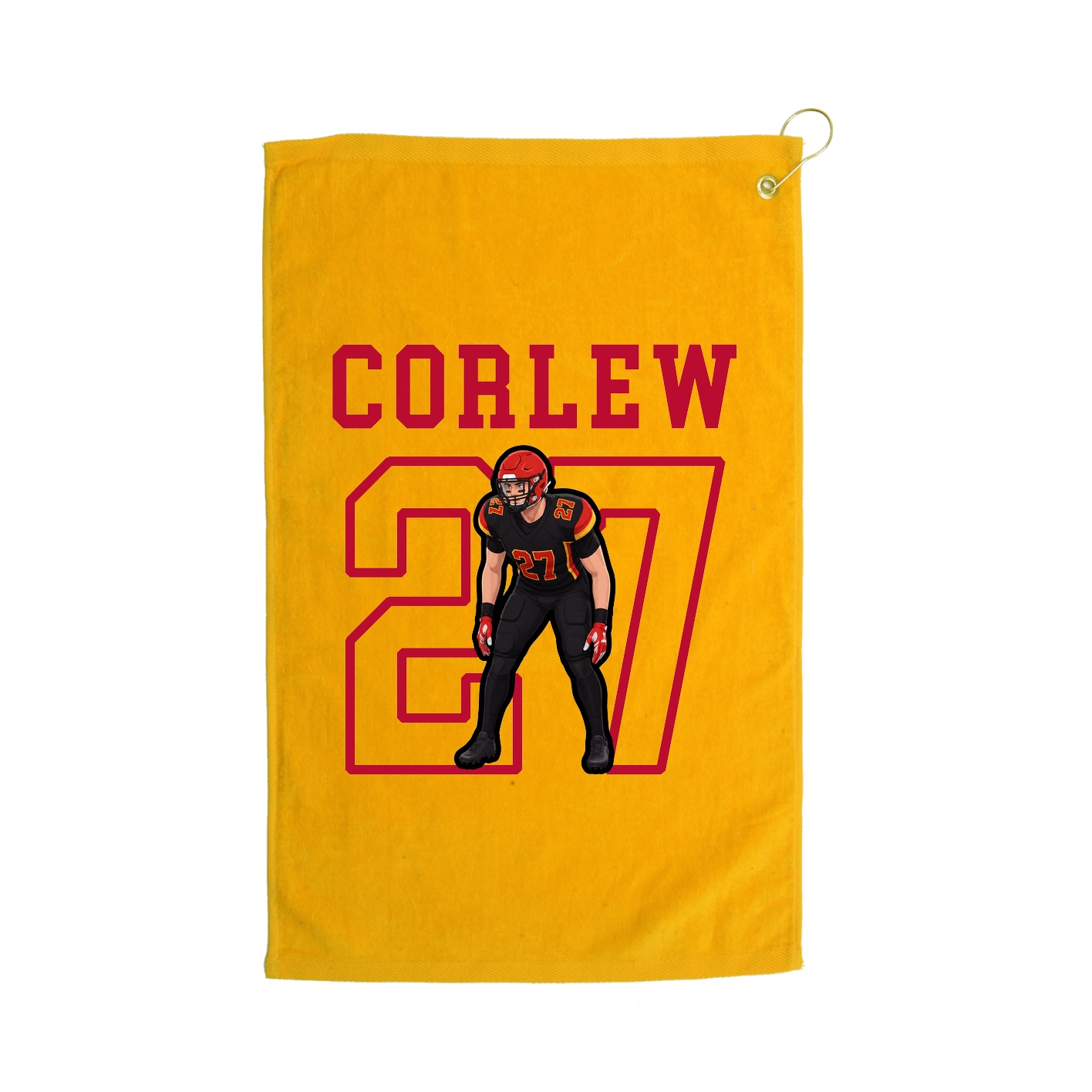 Golf Towel — Shirsey in Gold