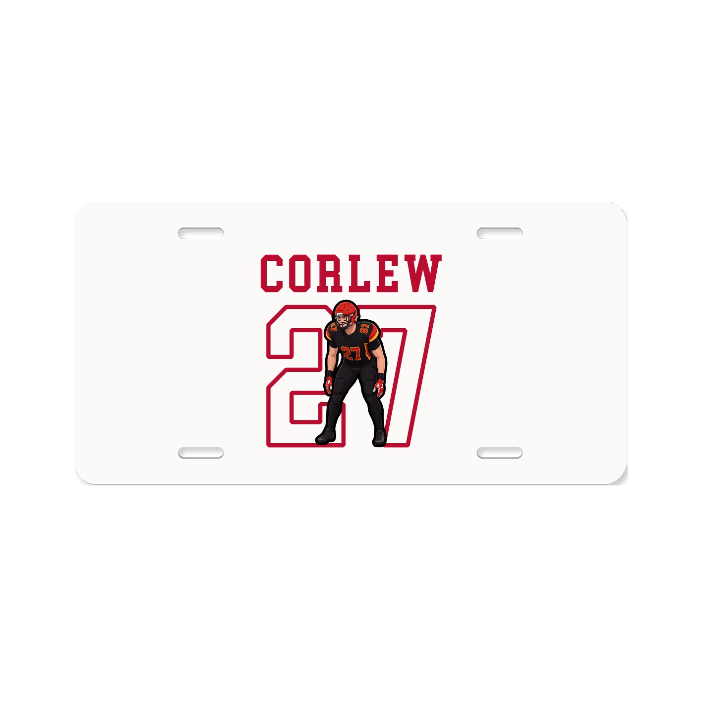 License Plate — Shirsey in Classic
