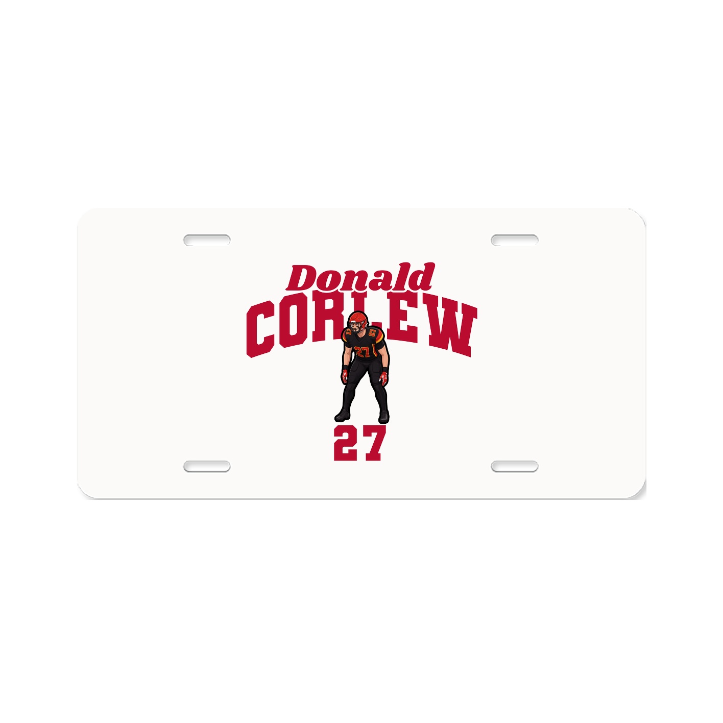 License Plate — Signature Arch in Classic