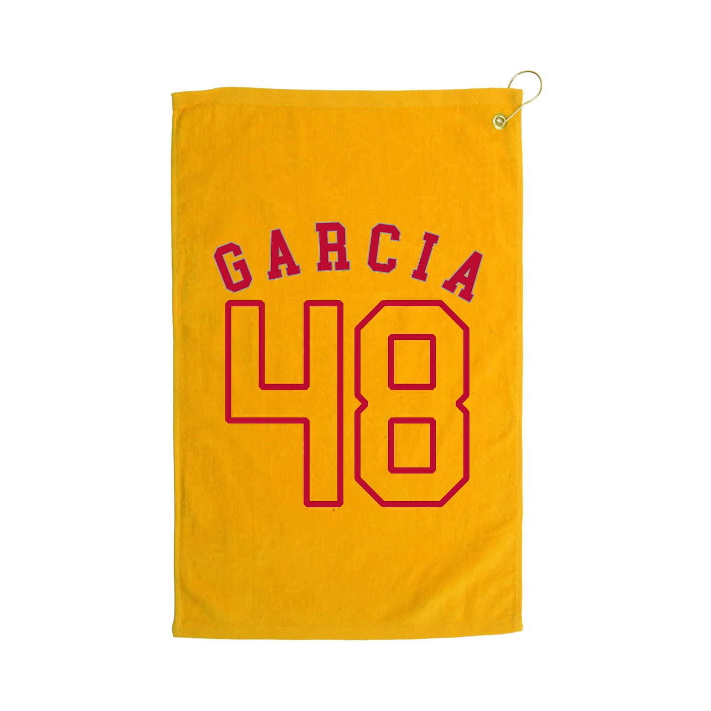 Golf Towel — Shirsey Arch in Gold