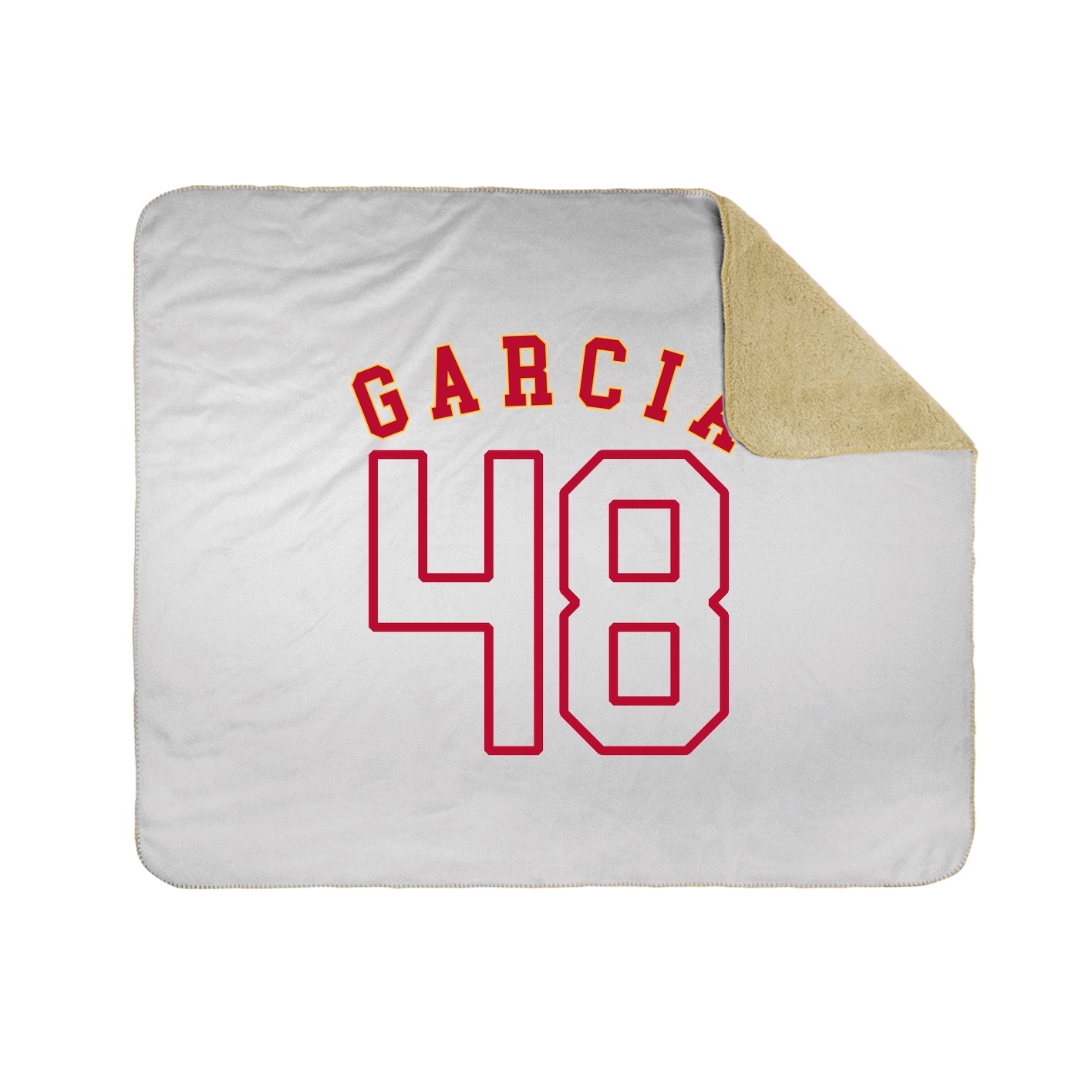 Throw Blanket — Shirsey Arch in White