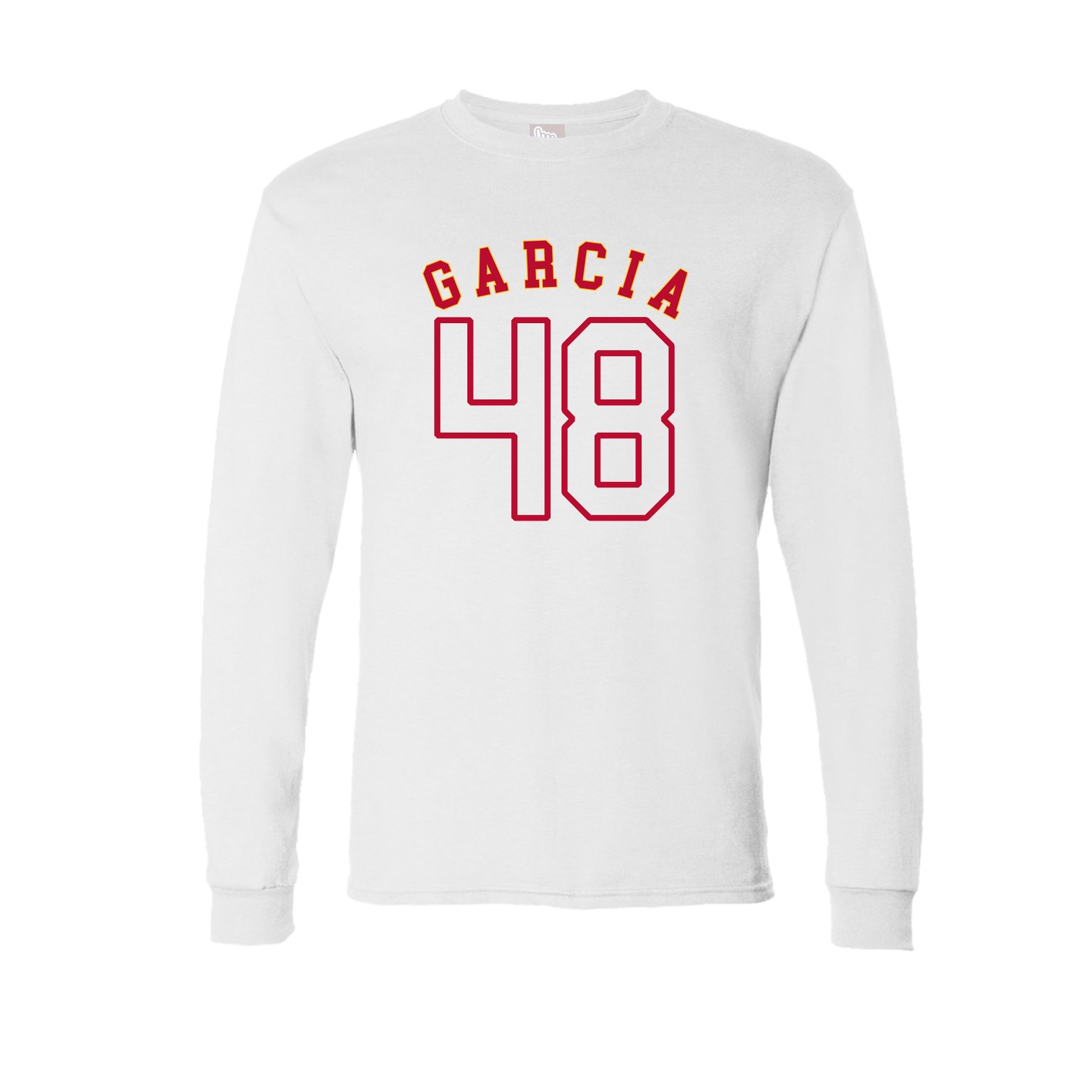 Long Sleeve Tee — Shirsey Arch in White