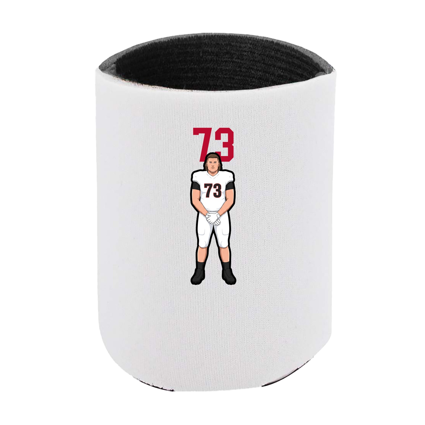 Can Holder — Number Top in White