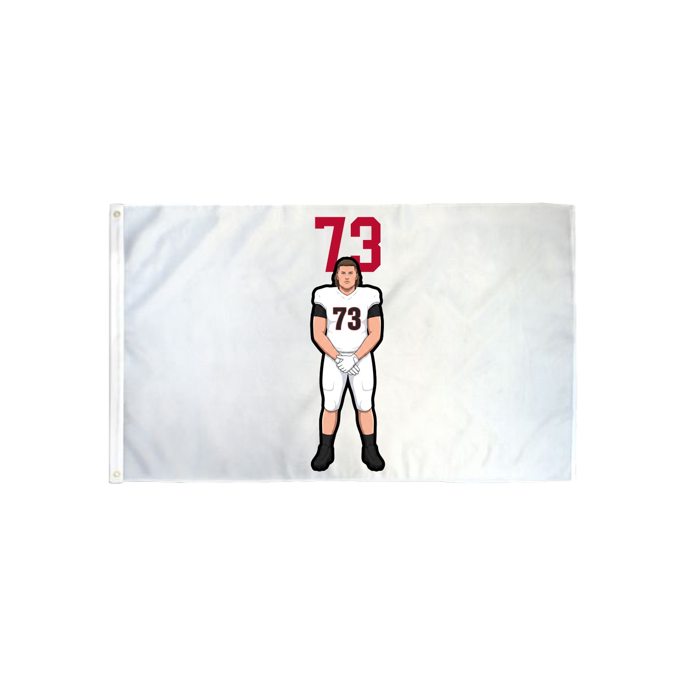 3x5 Flag — Number Top in Classic