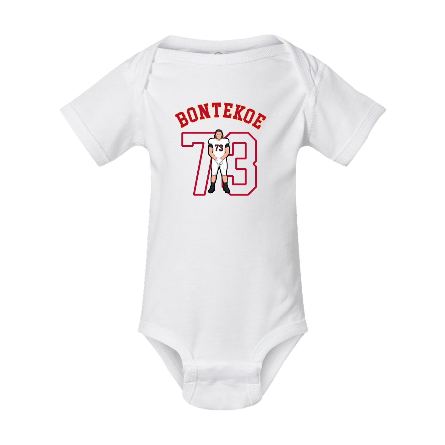 Baby Onesie — Shirsey Arch in White