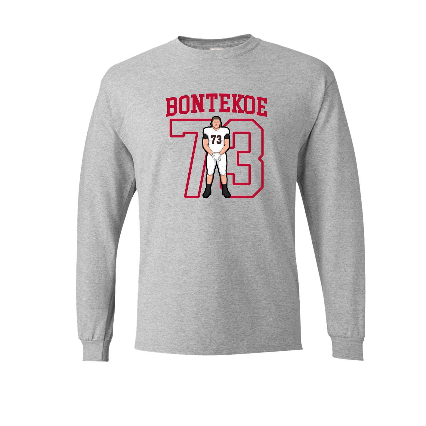 Long Sleeve Tee — Shirsey in Grey
