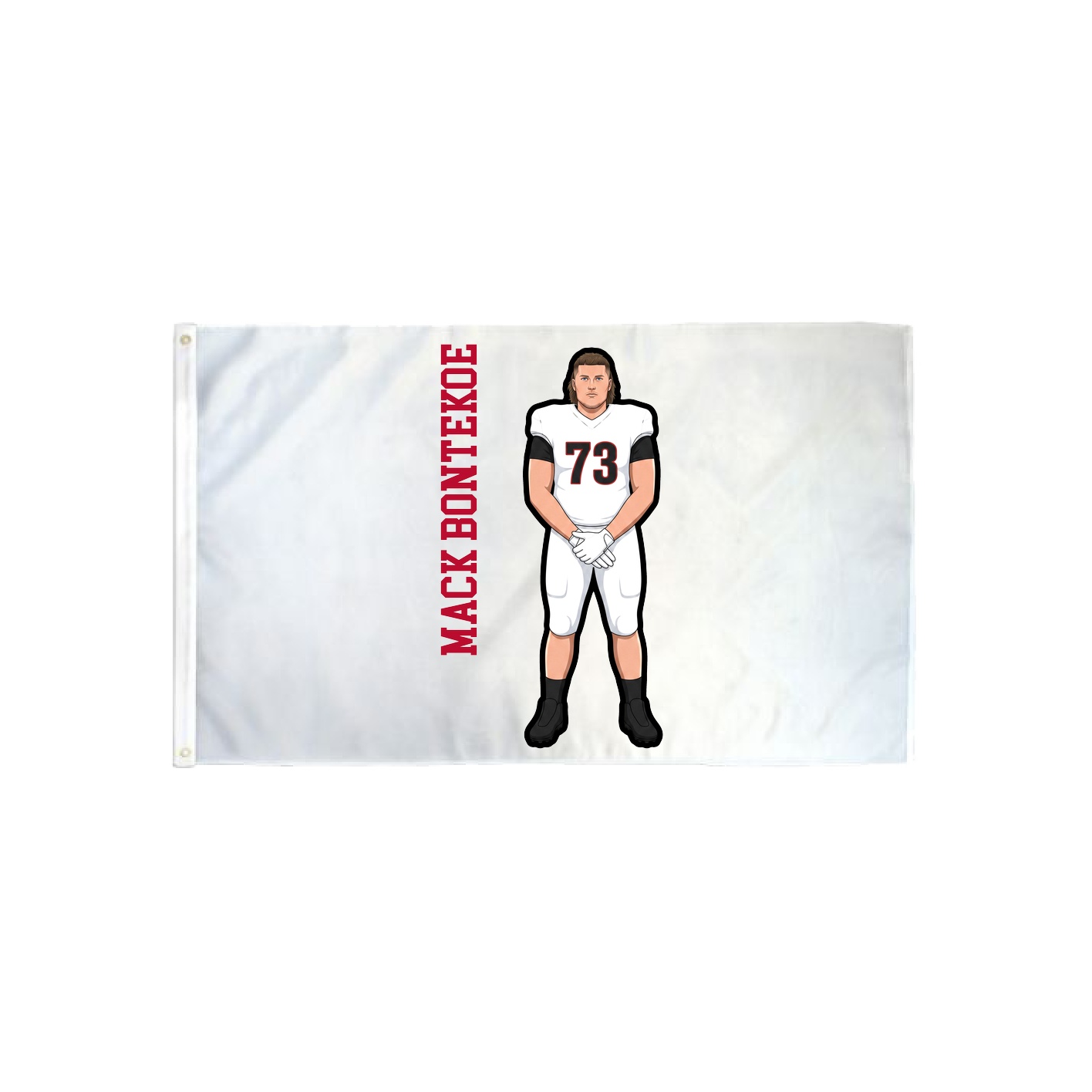 3x5 Flag — Name Vertical in Classic