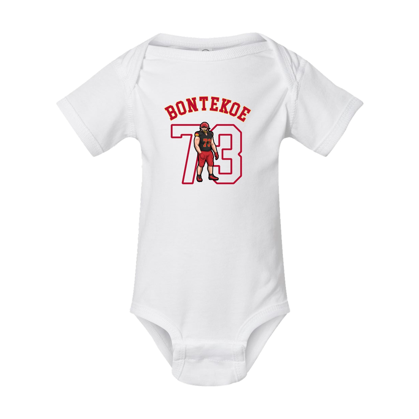 Baby Onesie — Shirsey Arch in White