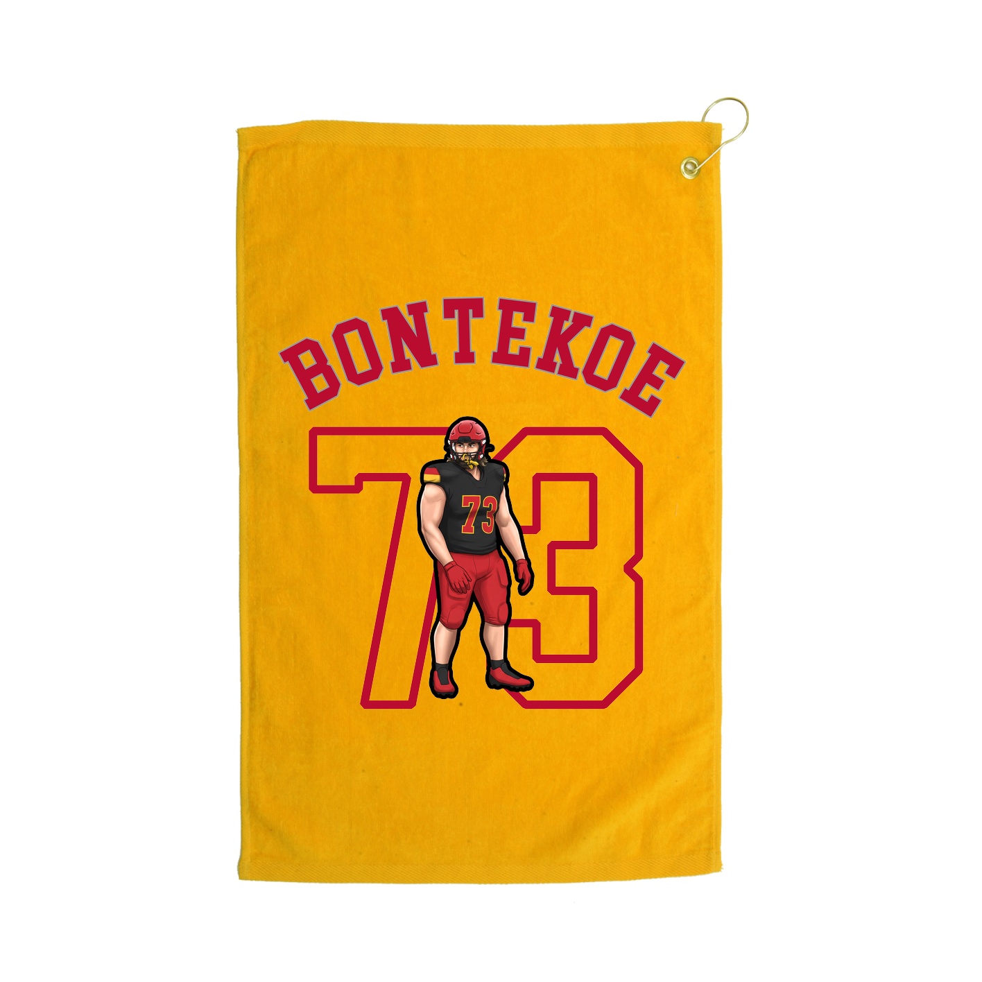 Golf Towel — Shirsey Arch in Gold