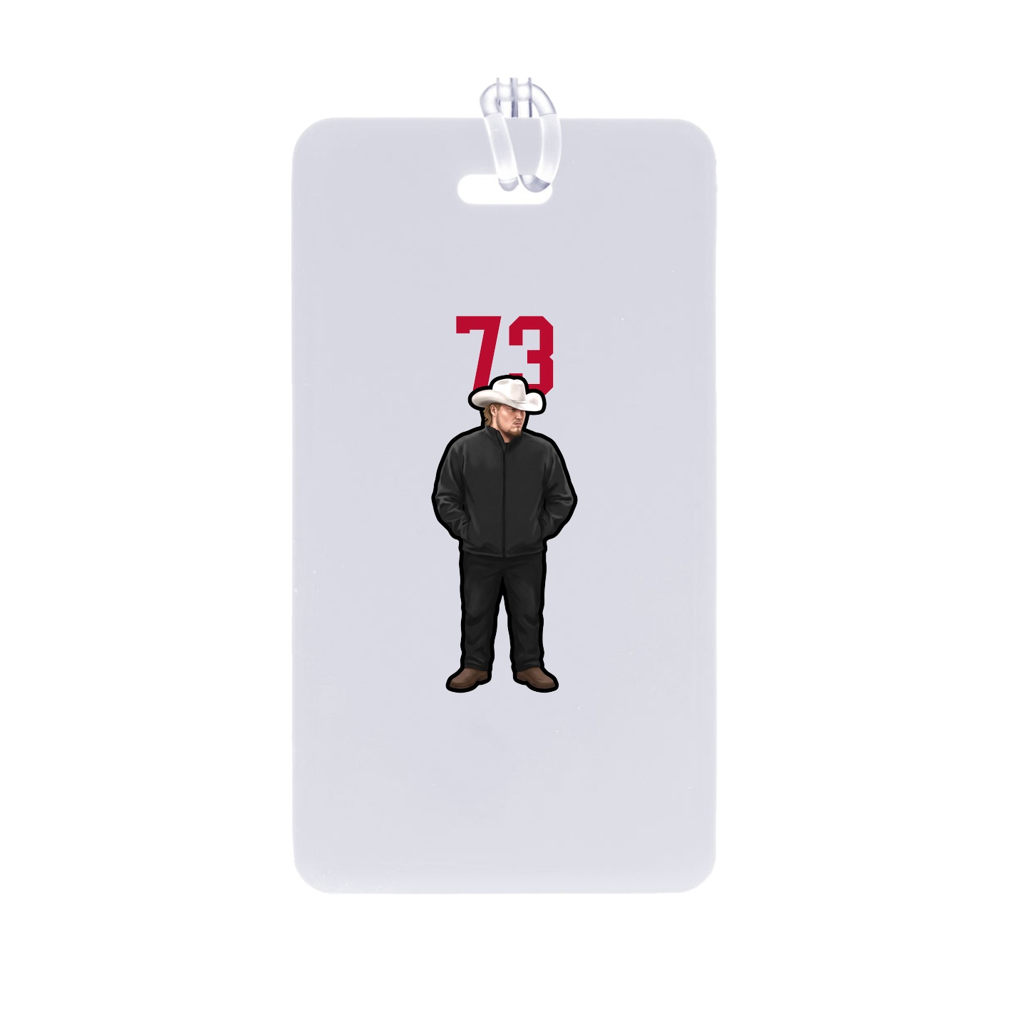 Bag Tag — Number Top in Classic