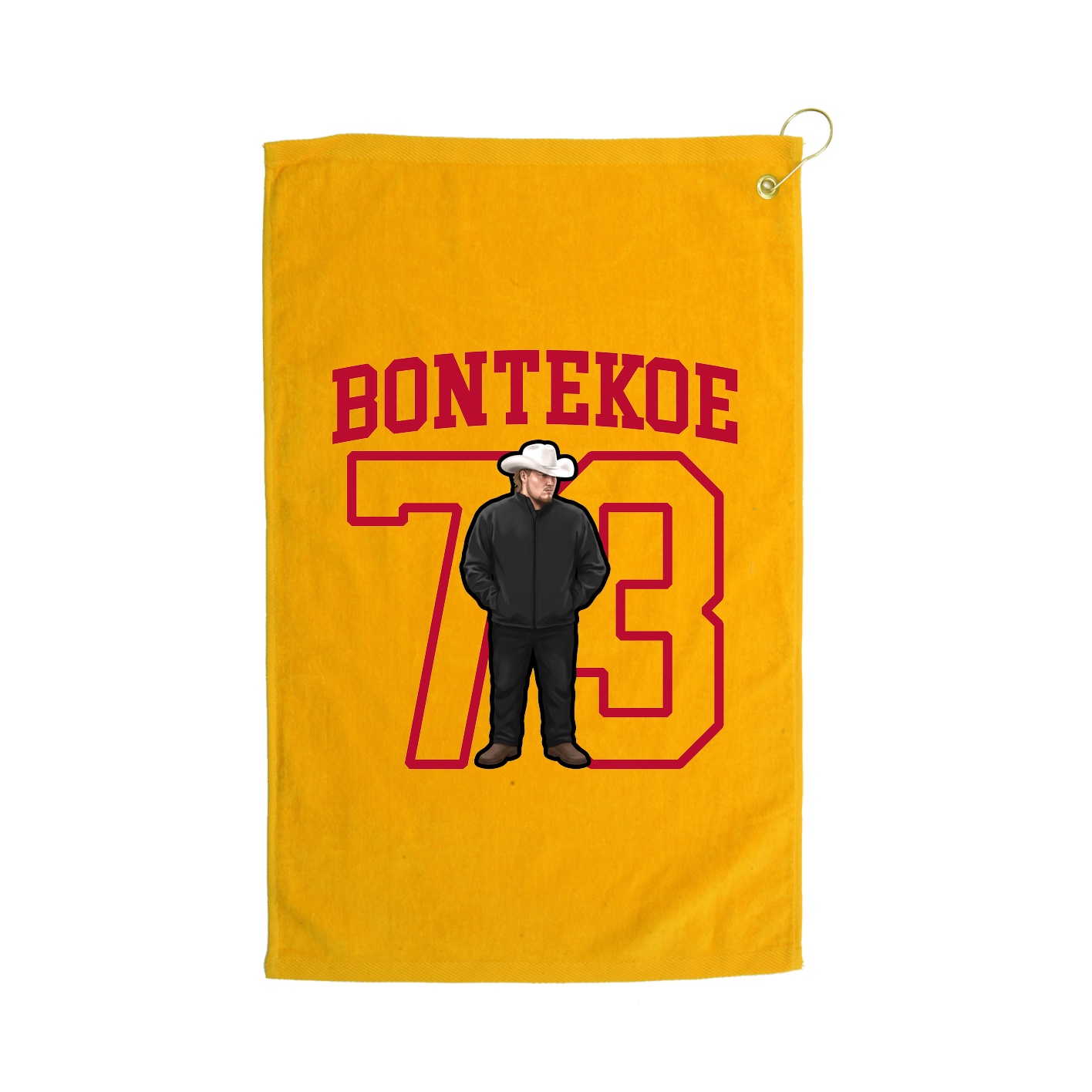 Golf Towel — Shirsey in Gold