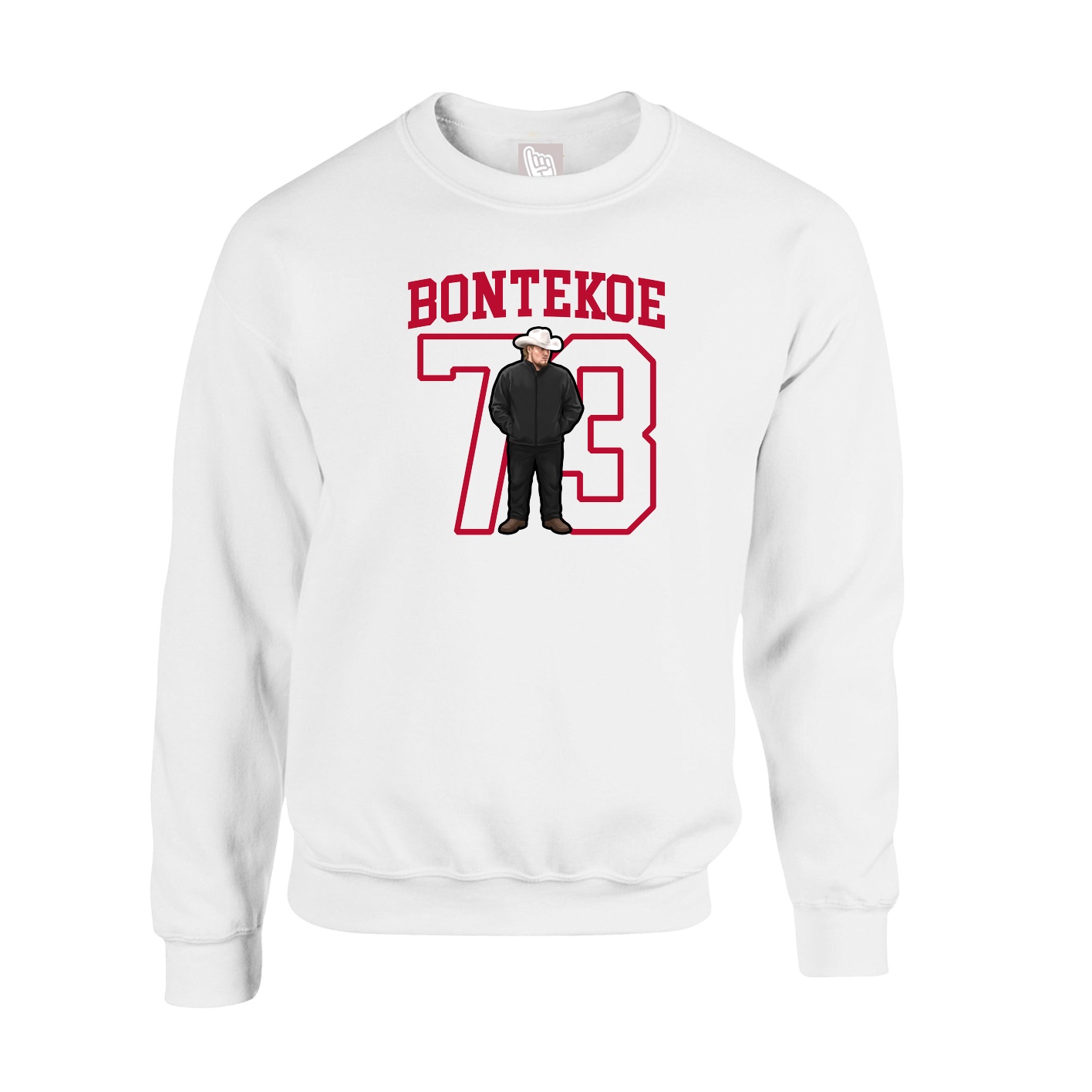 Fleece Crew — Shirsey in White