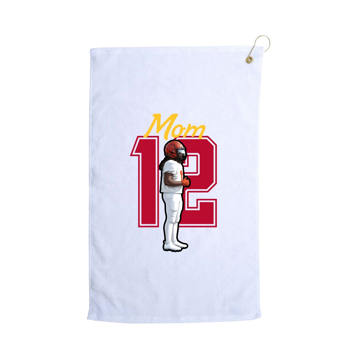 Golf Towel — Mothers Day Shirsey in White