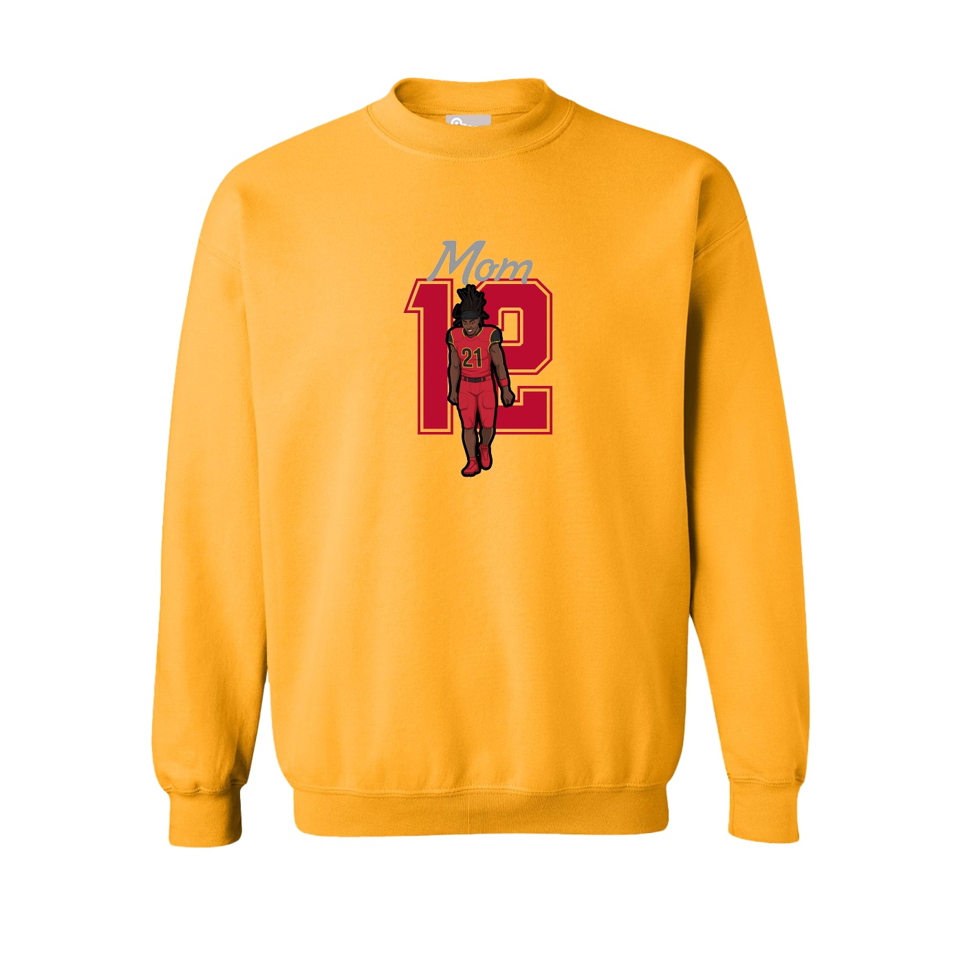 Fleece Crew — Mothers Day Shirsey in Gold