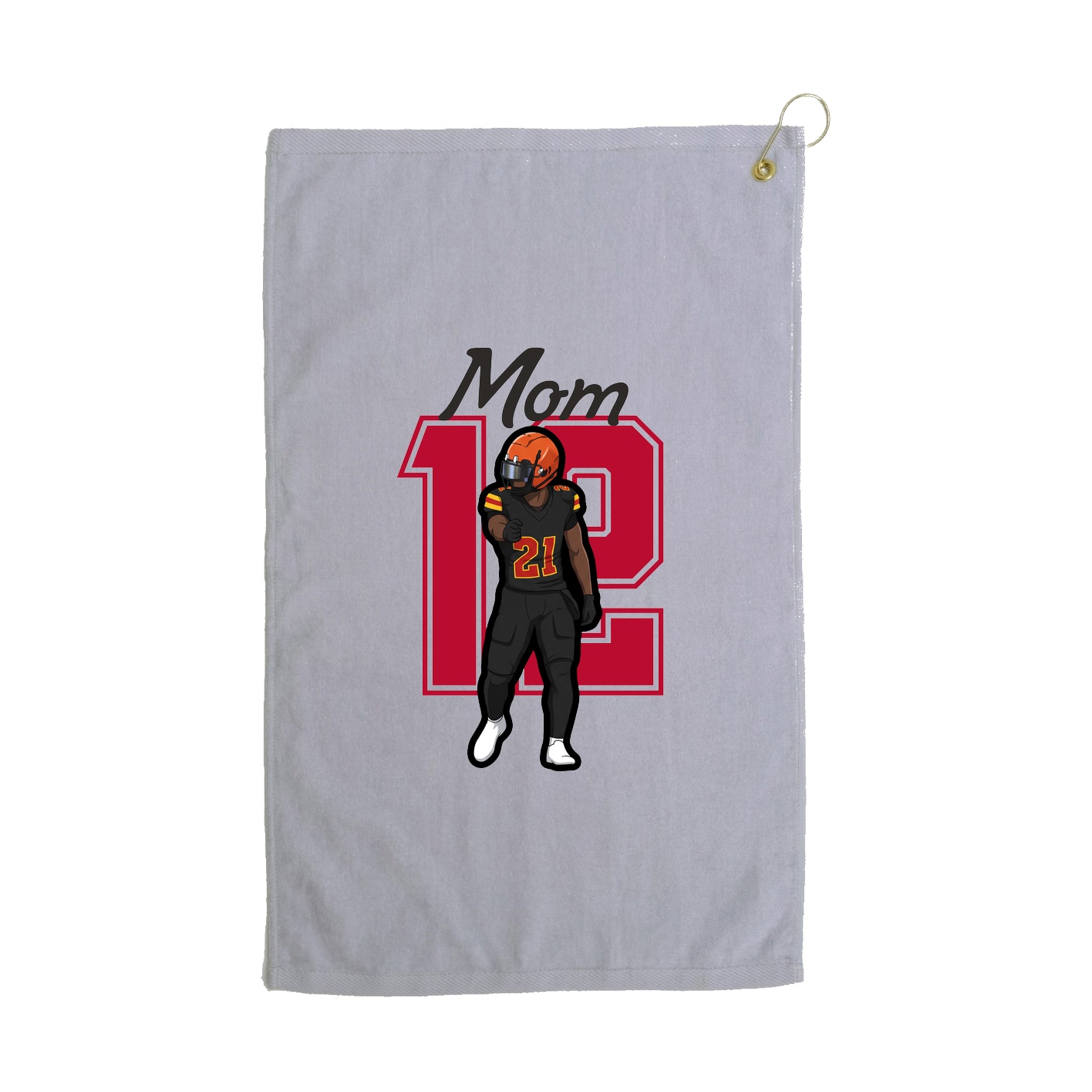 Golf Towel — Mothers Day Shirsey in Grey