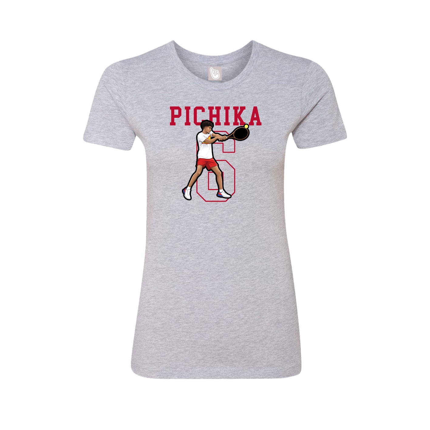 Fitted Women's Tee — Shirsey in Grey