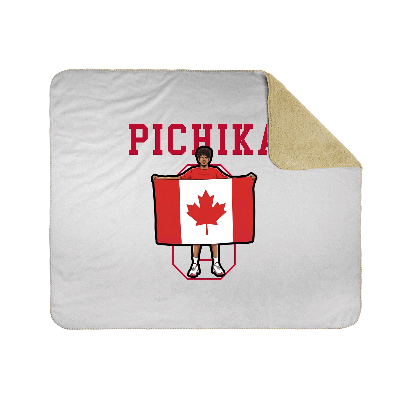 50x60 Sherpa Lined Throw Blanket