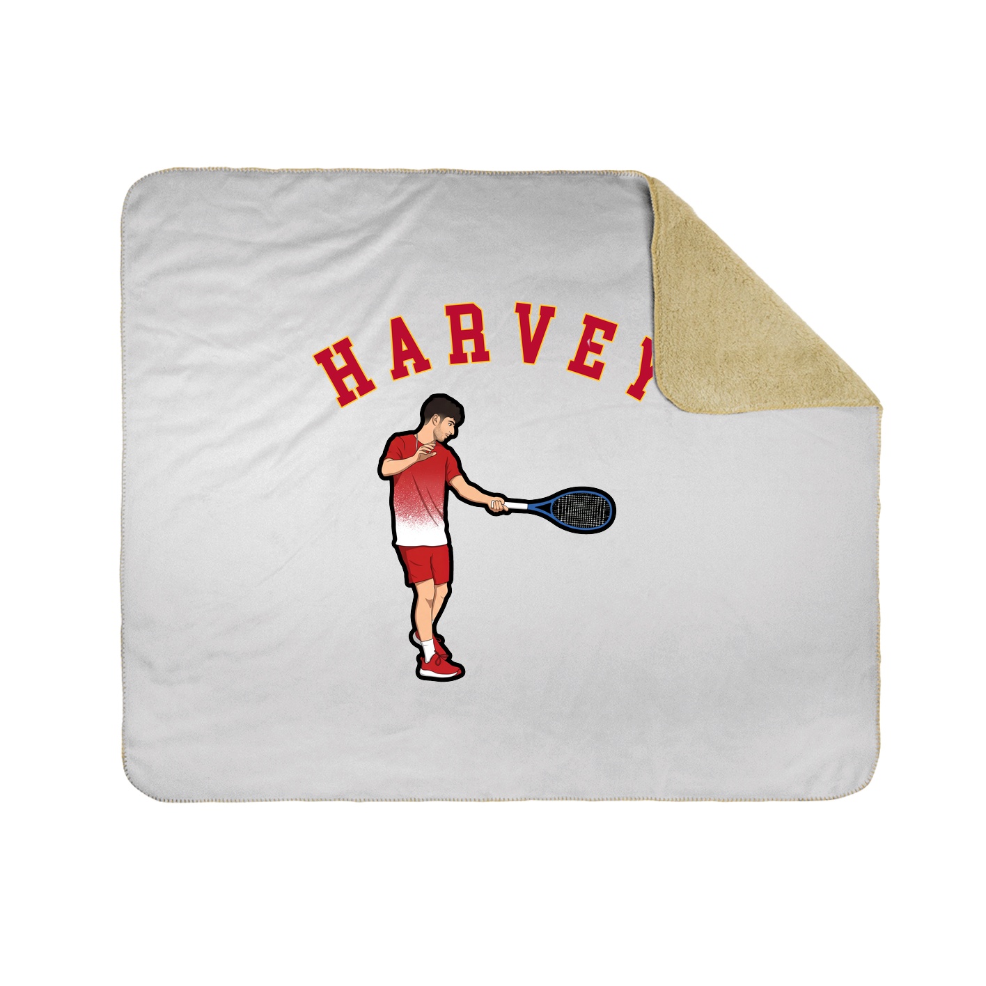Throw Blanket — Shirsey Arch in White