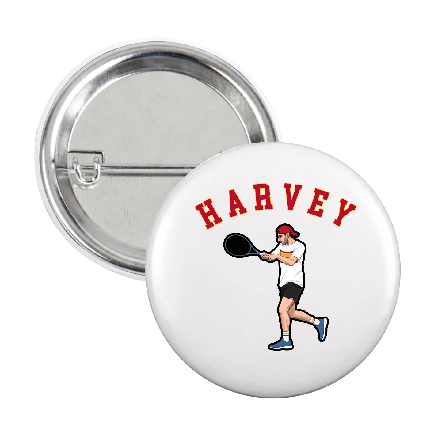 Game Day Button — Shirsey Arch in White