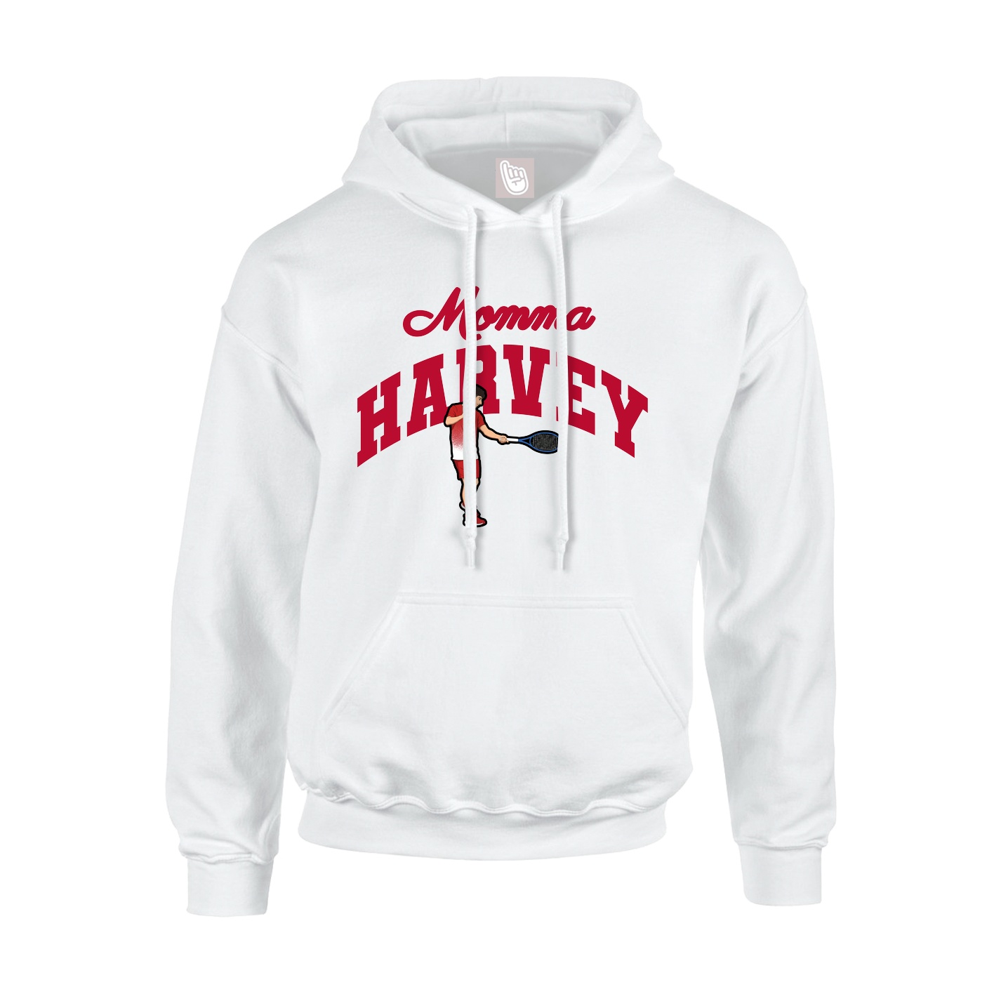 Youth Hoodie — Mothers Day Arch in White