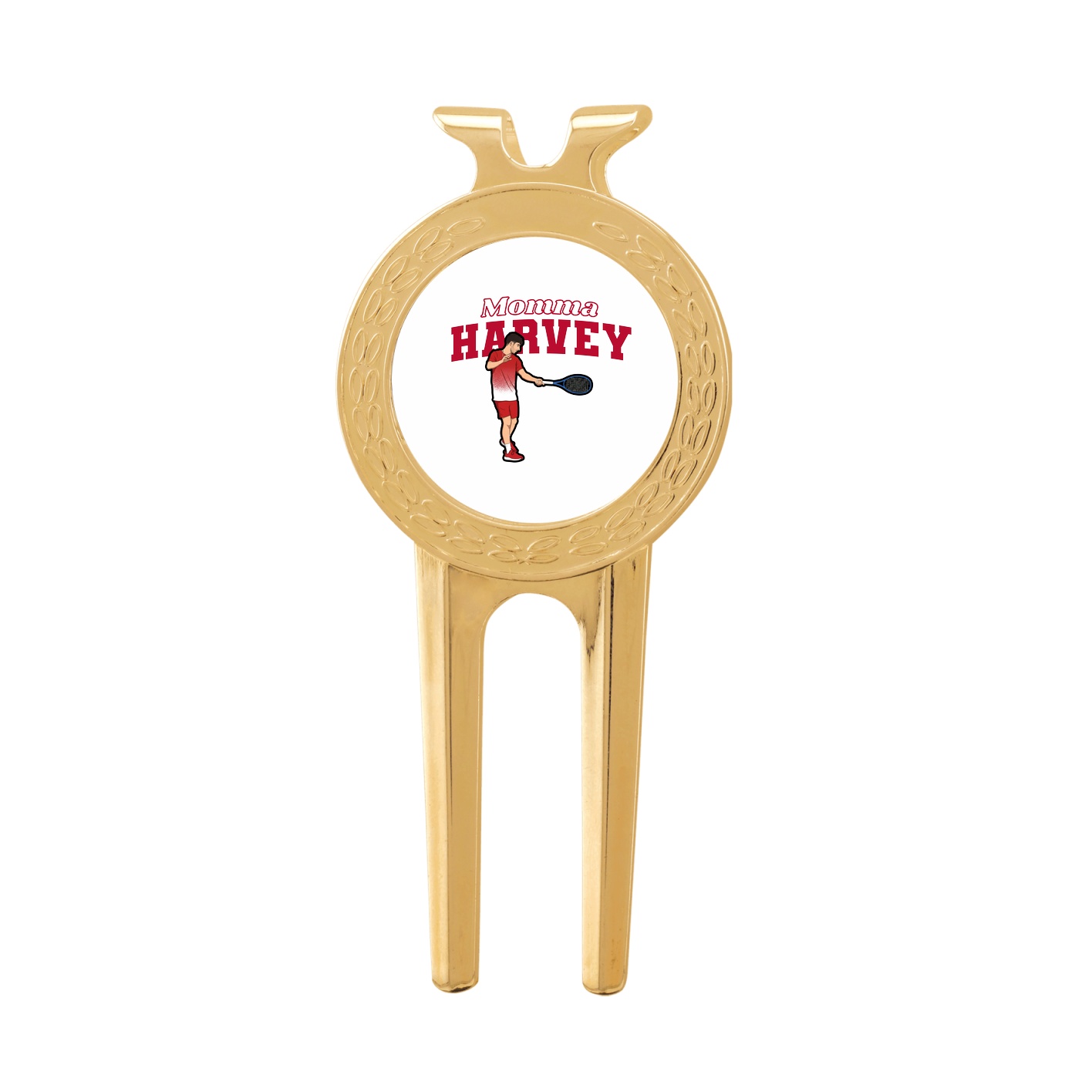 Divot Tool with Ball Marker — Mothers Day Block in Classic
