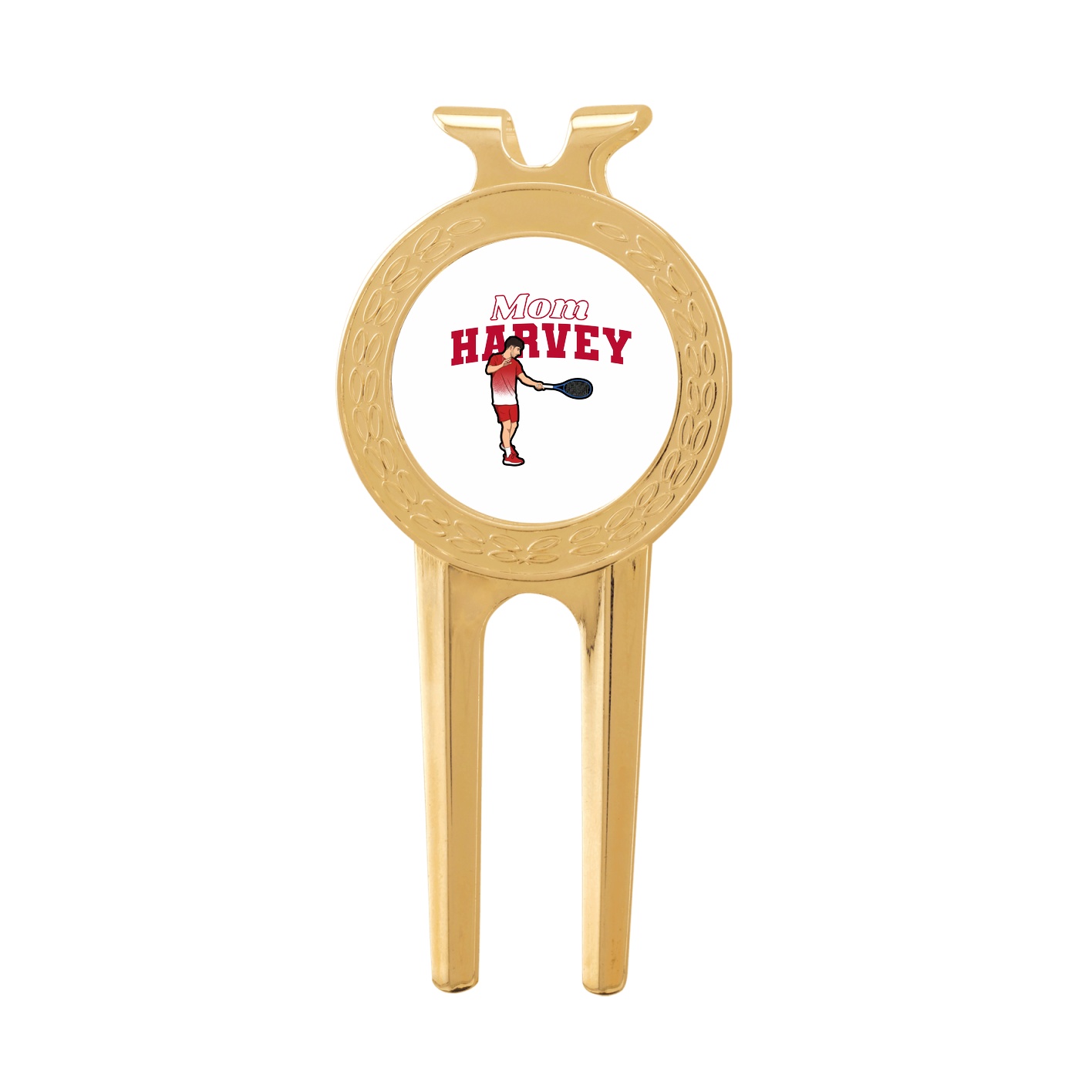 Divot Tool with Ball Marker — Mothers Day Block in Classic