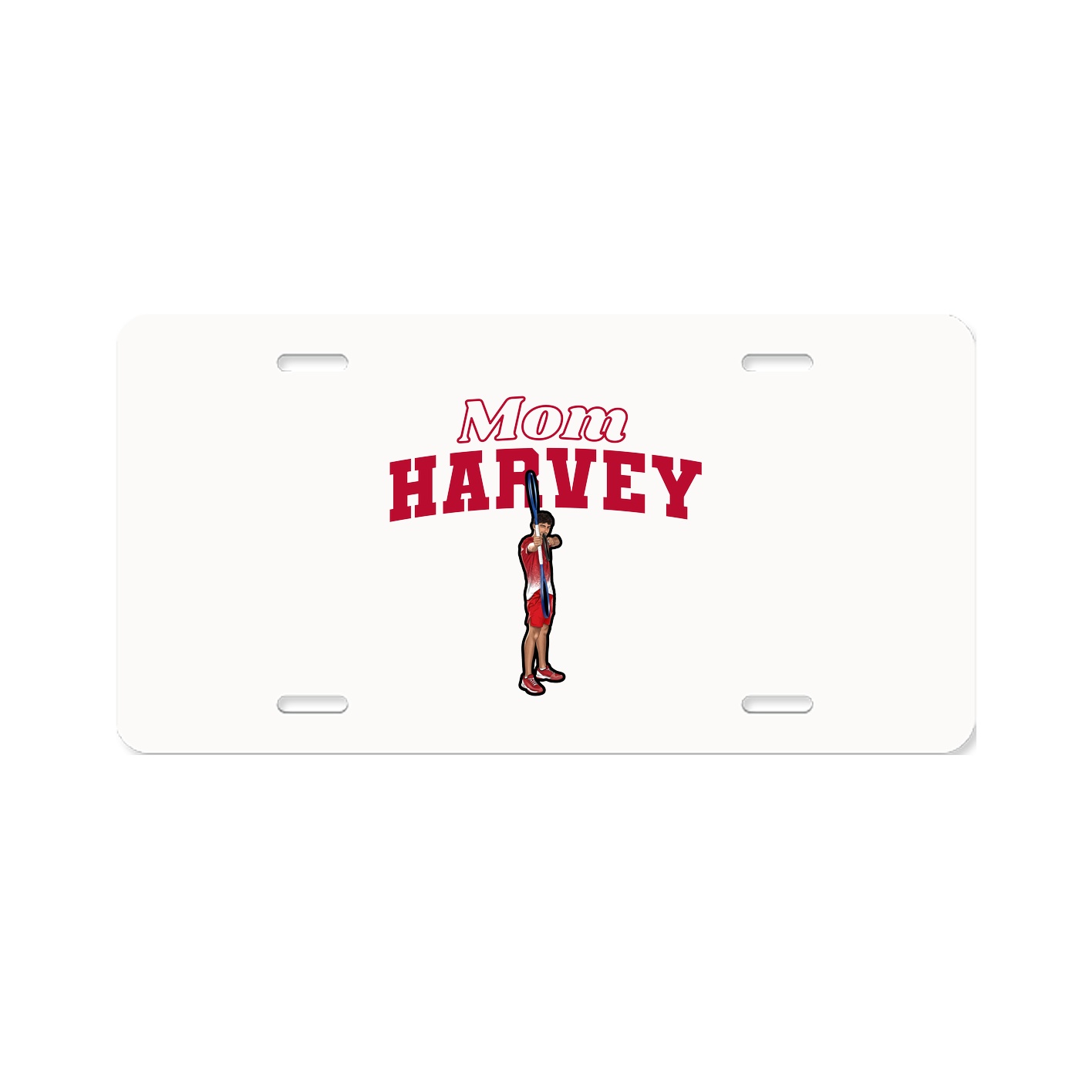 License Plate — Mothers Day Block in Classic