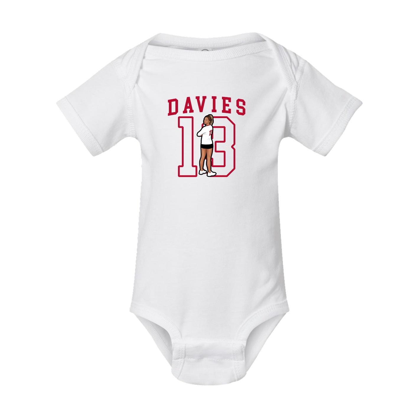 Baby Onesie — Shirsey in White