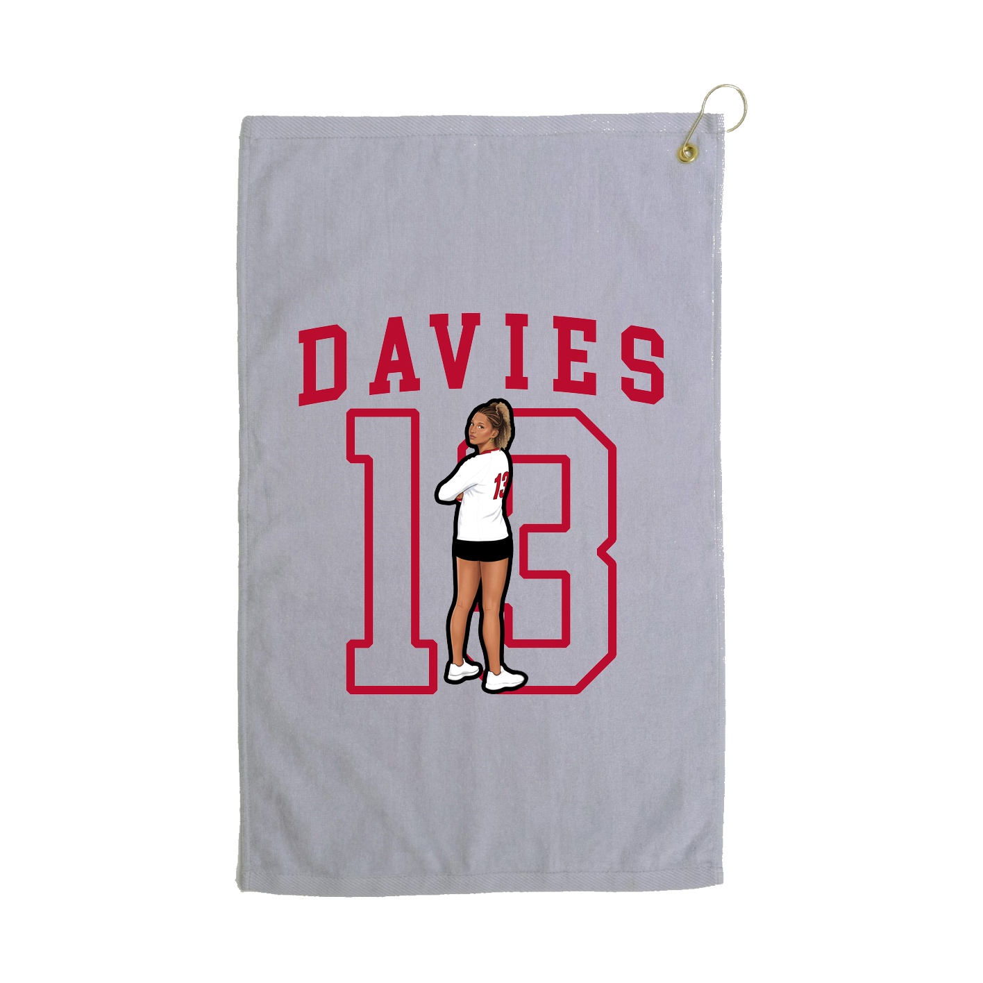 Golf Towel — Shirsey in Grey