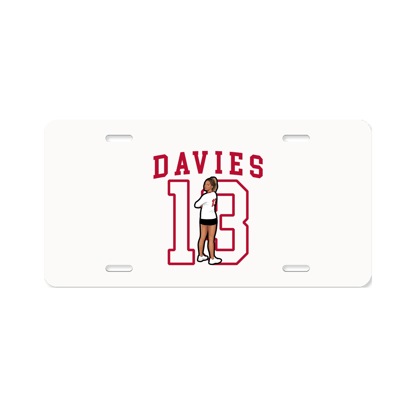 License Plate — Shirsey in Classic