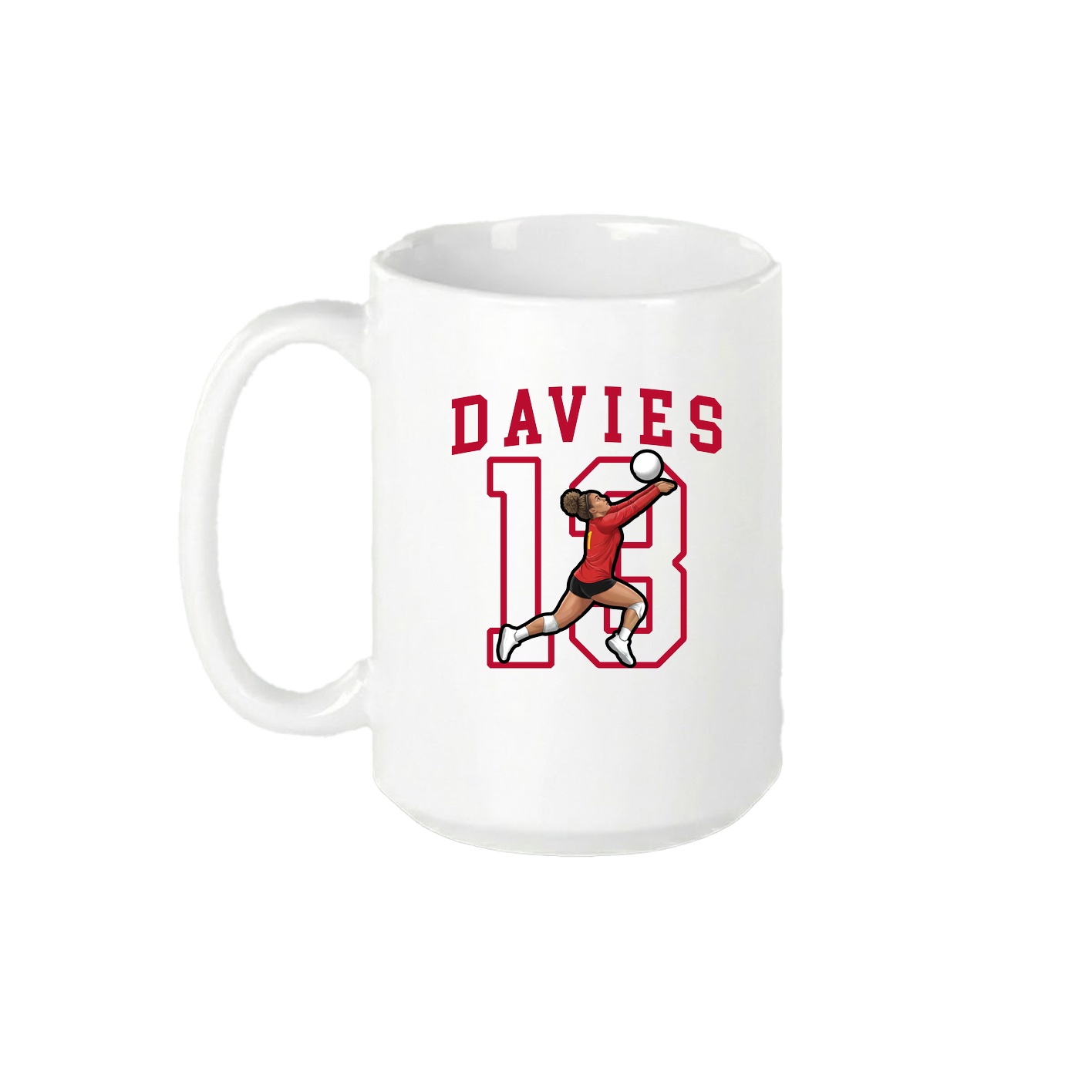 15oz Coffee Mug — Shirsey in White