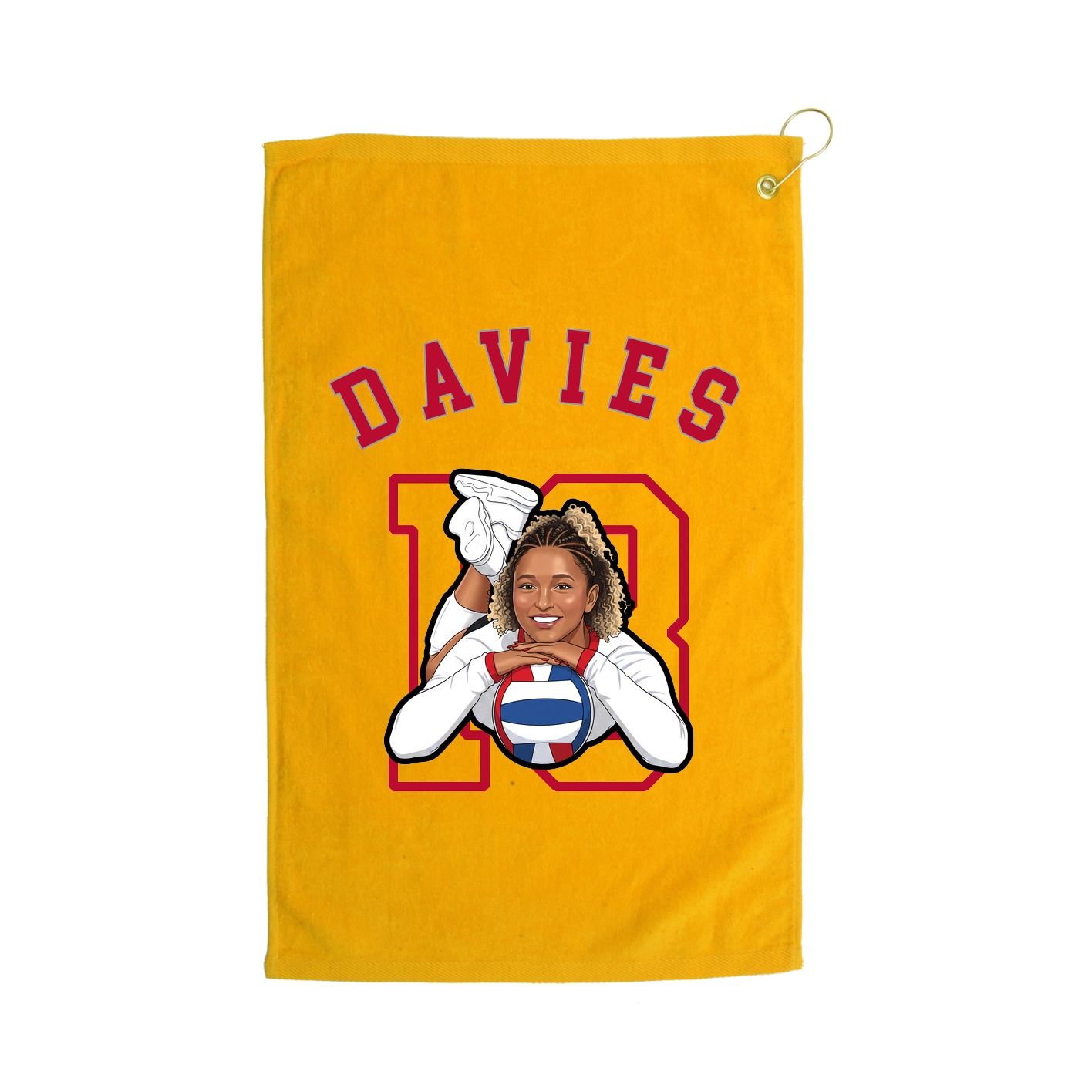 Terry Velour Golf Towel
