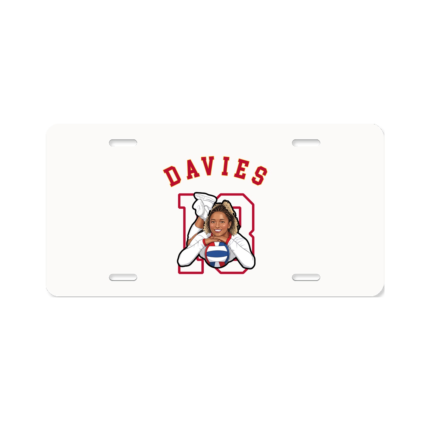 License Plate — Shirsey Arch in Classic