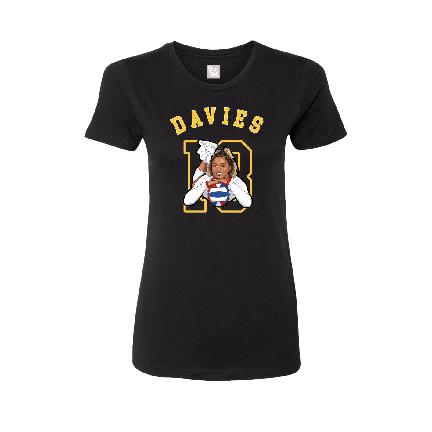 Womens Tee — Shirsey Arch in Black