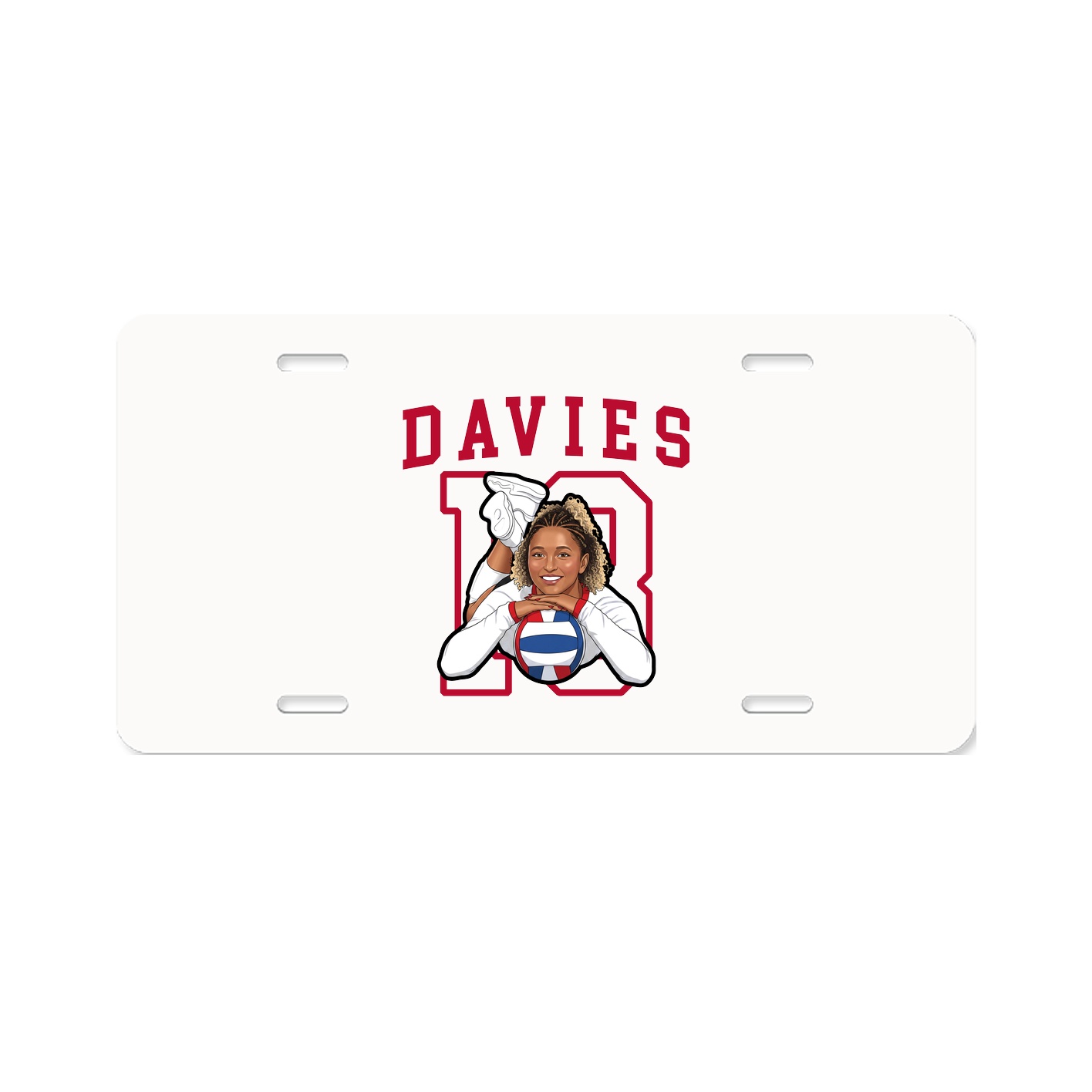 Aluminum License Plate