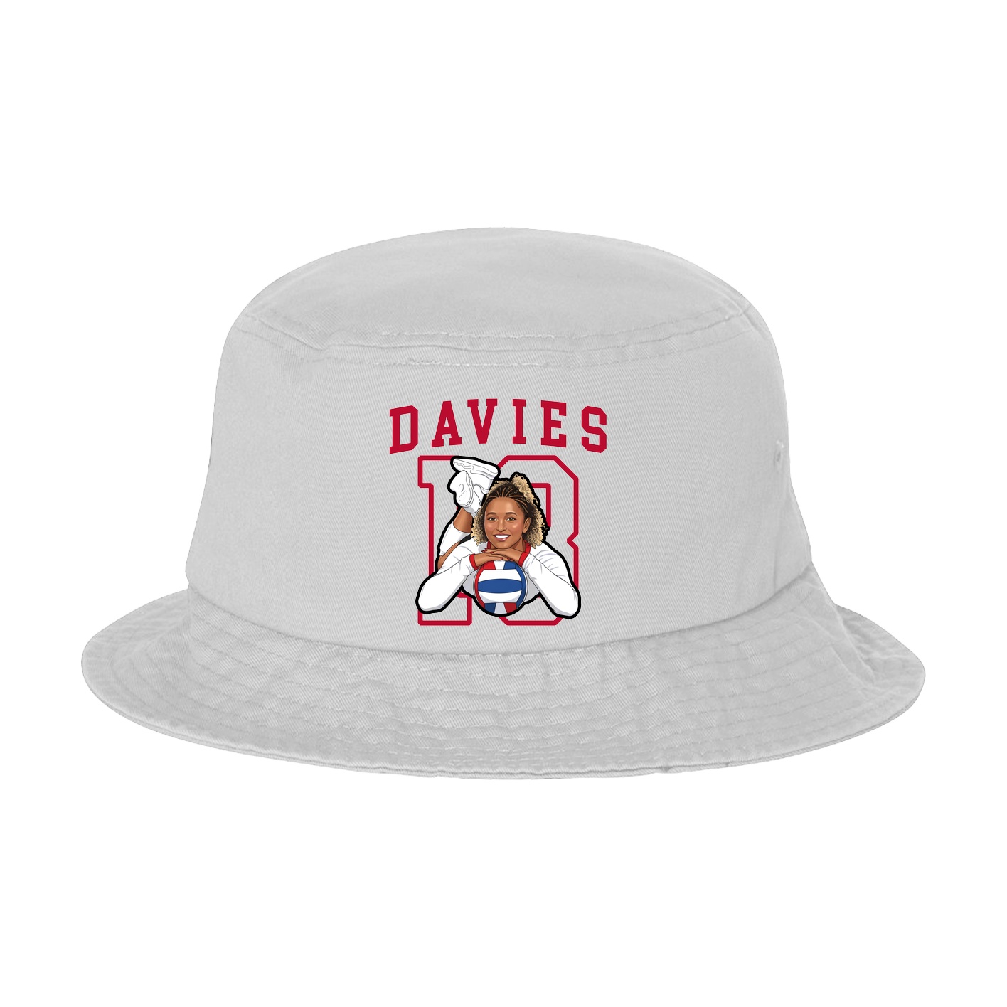 Bucket Cap — Shirsey in White
