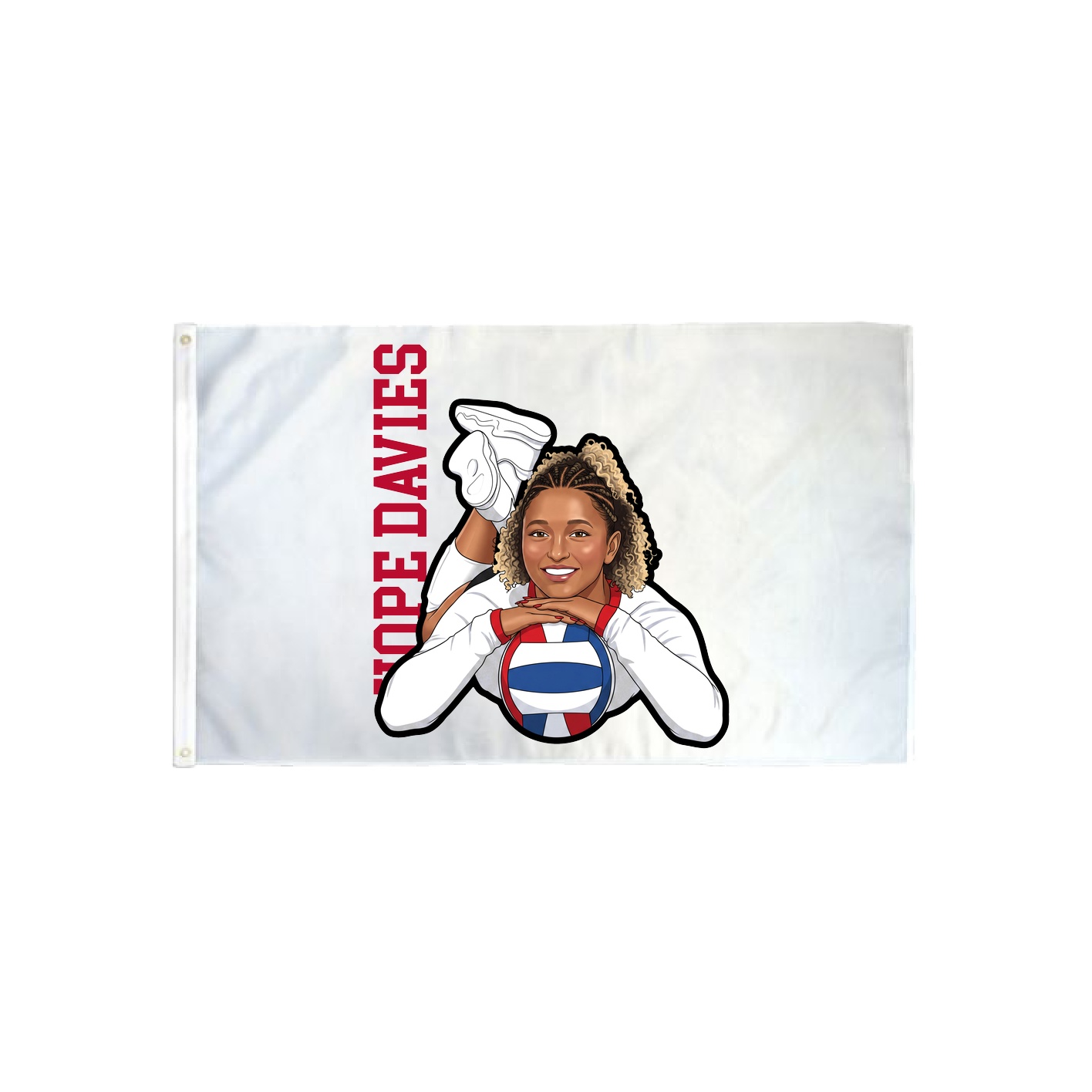 3x5 Flag — Name Vertical in Classic