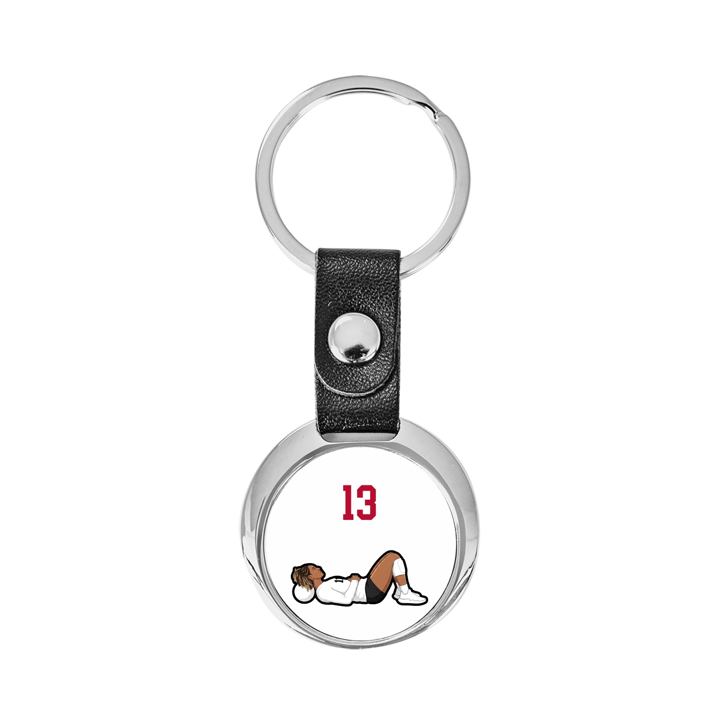 Key Chain — Number Top in Classic