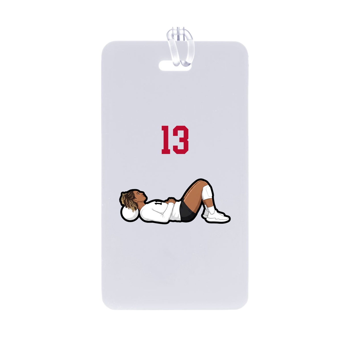 Bag Tag — Number Top in Classic