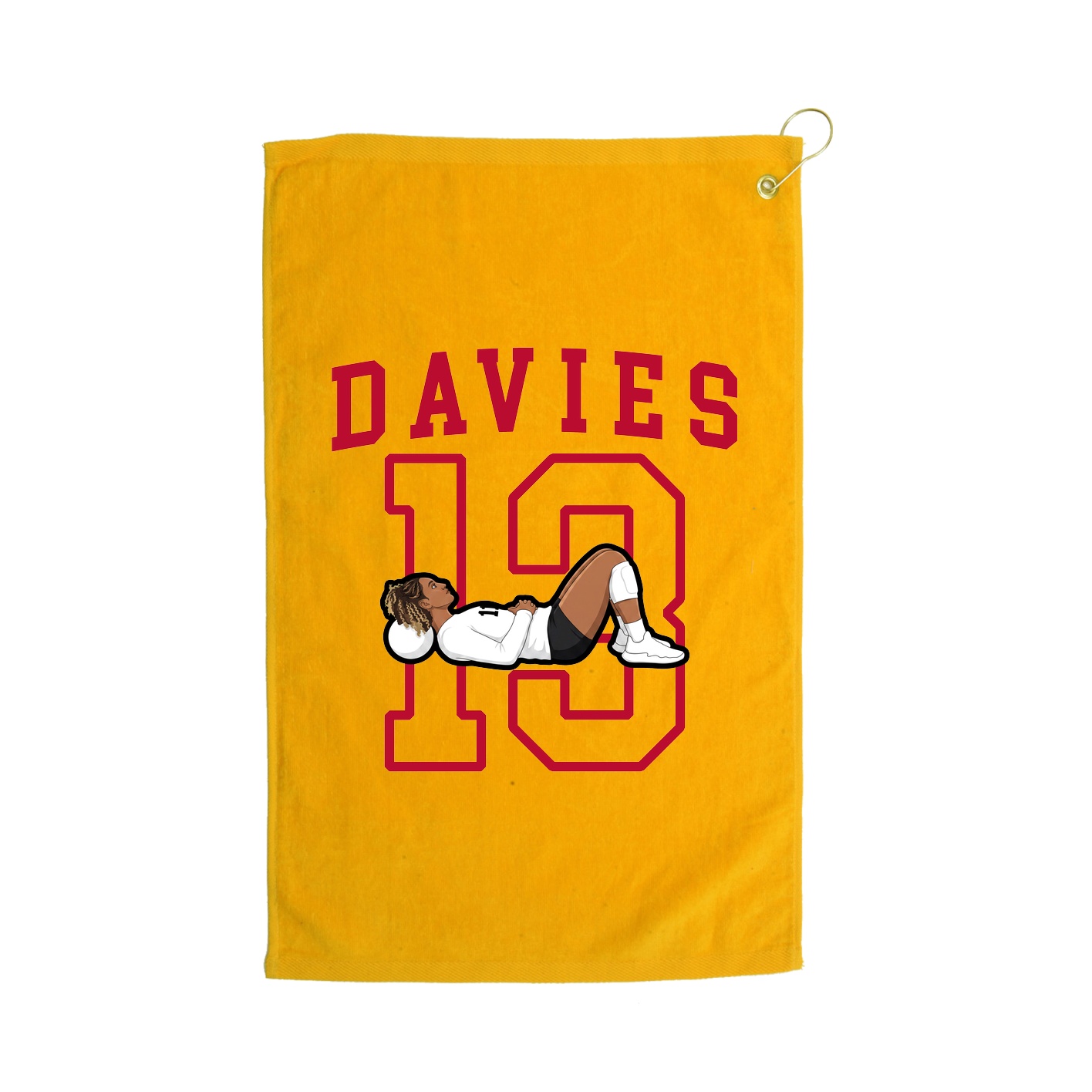 Golf Towel — Shirsey in Gold